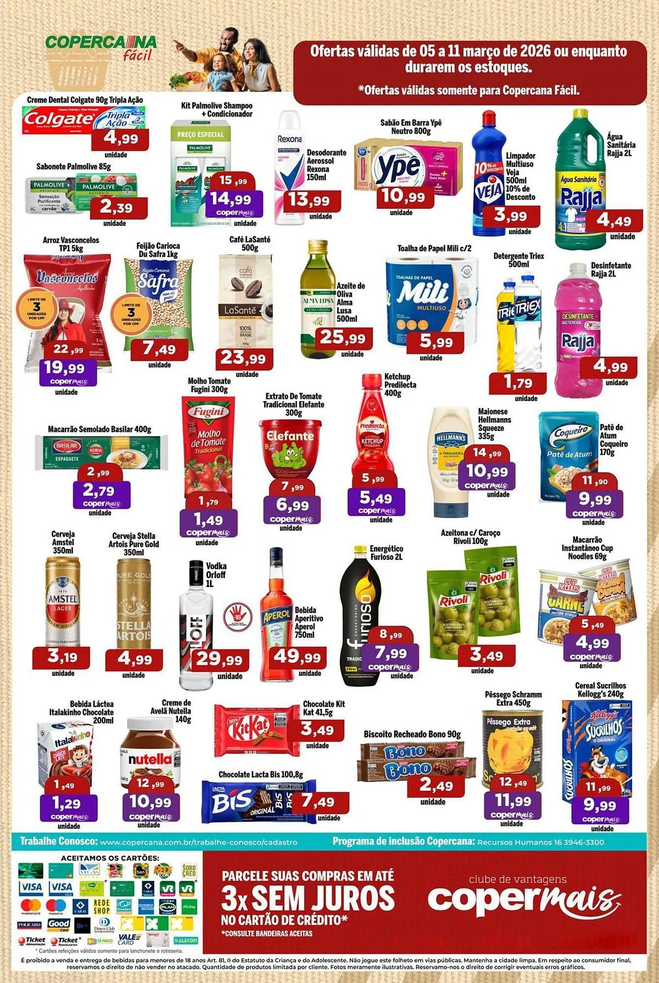Encarte de Tabloide Copercana 5 de março até 11 de março 2026 - Pagina 2