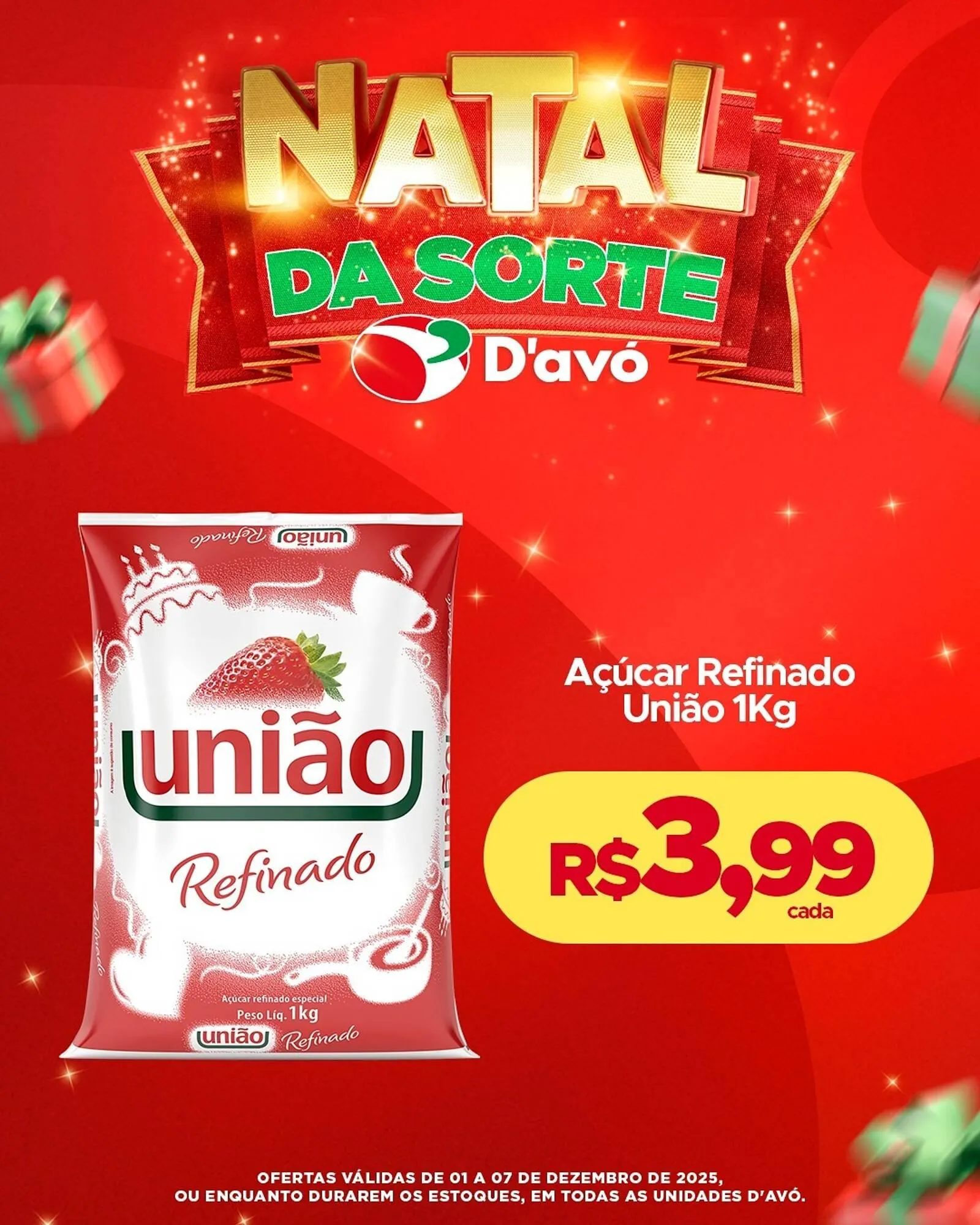 Encarte de Catálogo D'avó Supermercado 4 de dezembro até 7 de dezembro 2025 - Pagina 1