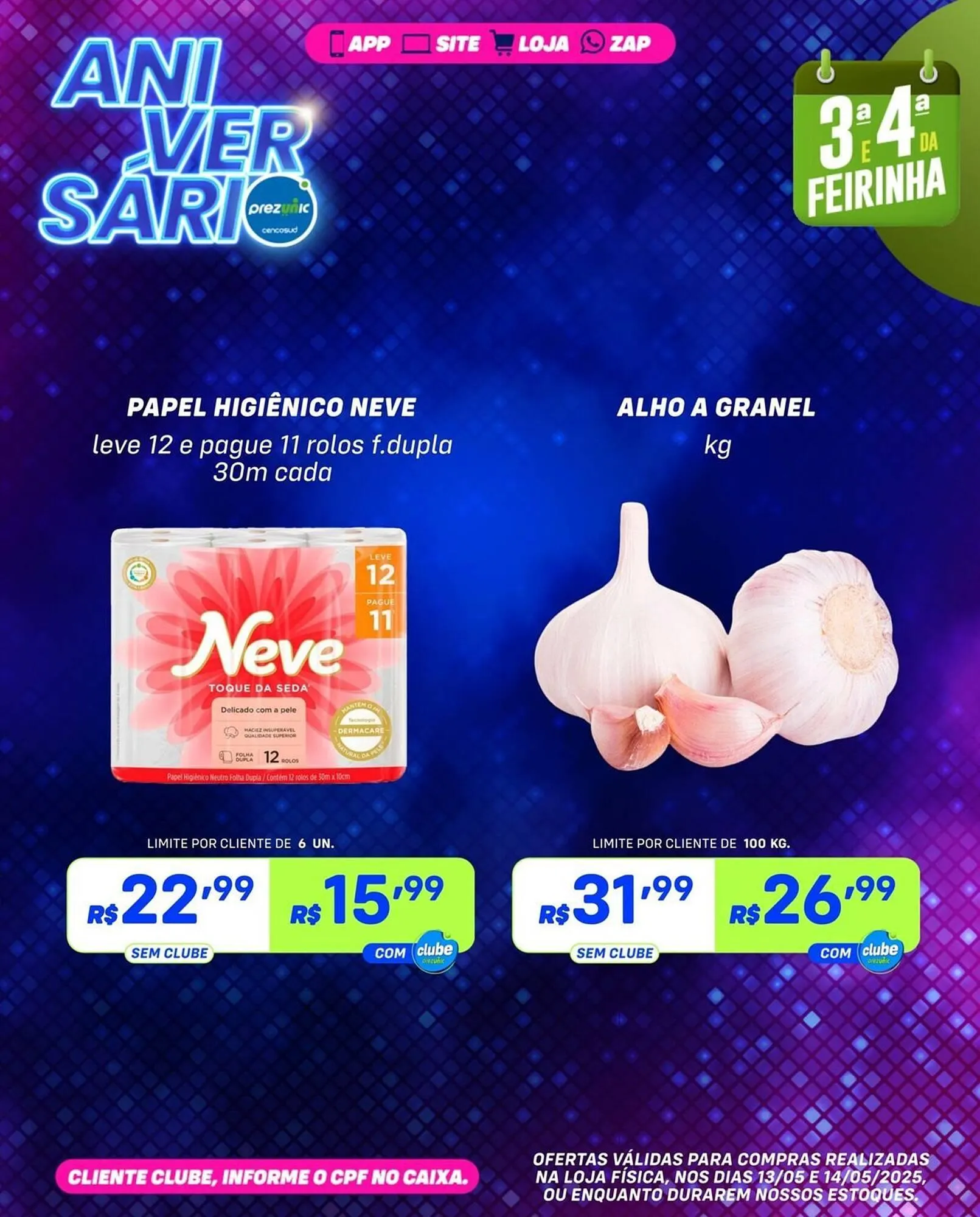 Encarte de Catálogo Prezunic 13 de maio até 14 de maio 2025 - Pagina 2