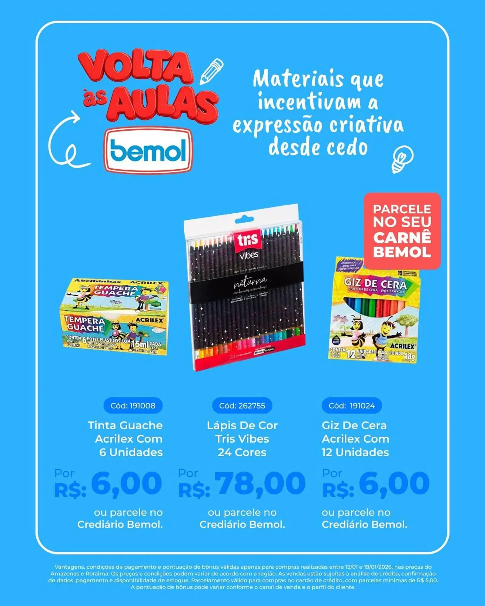 Encarte de Encarte Bemol 13 de janeiro até 19 de janeiro 2026 - Pagina 5