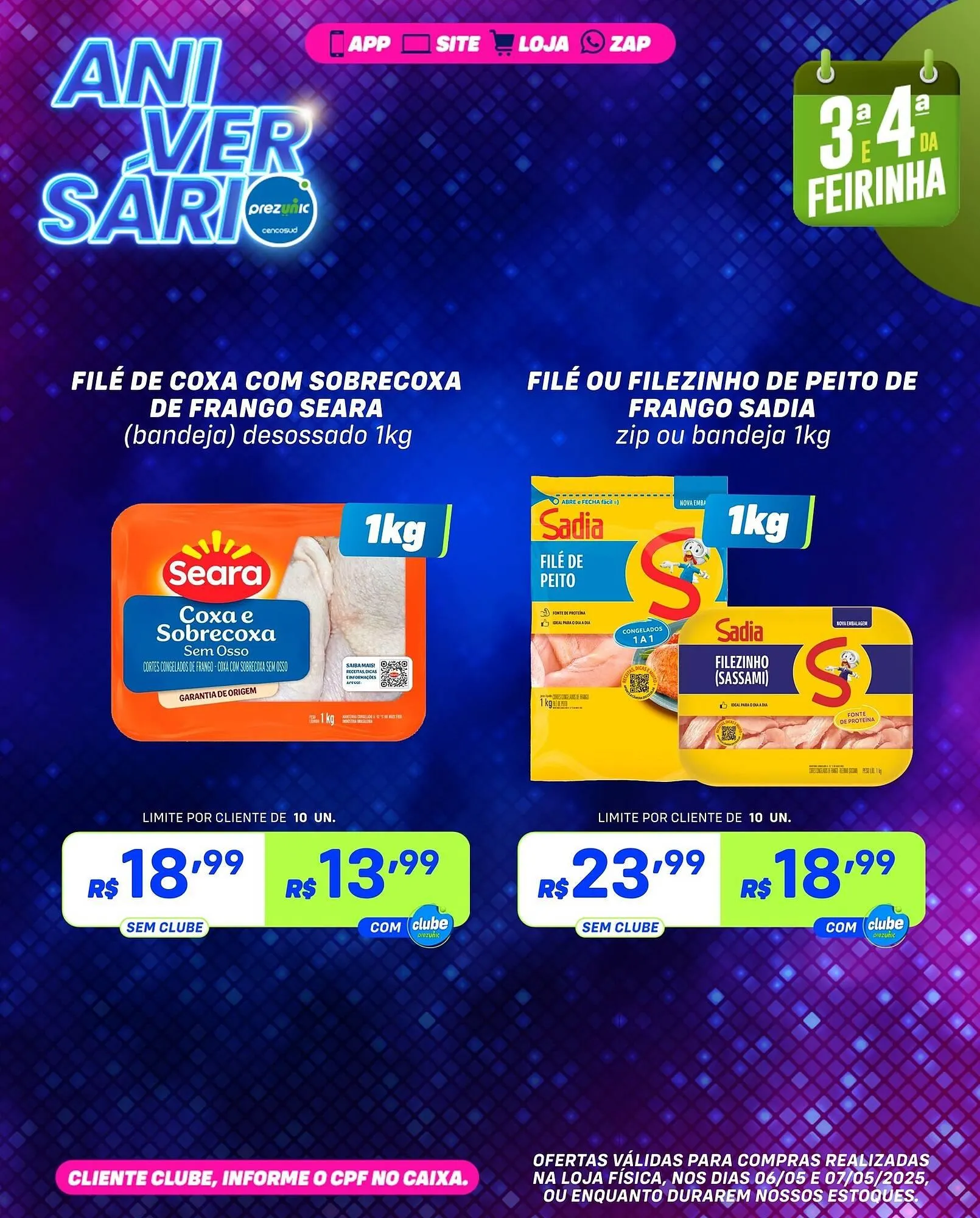 Encarte de Catálogo Prezunic 6 de maio até 7 de maio 2025 - Pagina 4