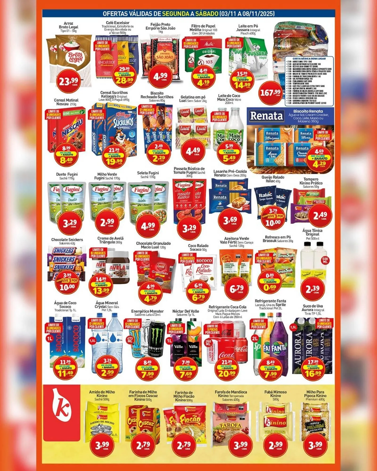 Encarte de Folheto Rede Bom Lugar 3 de novembro até 8 de novembro 2025 - Pagina 3