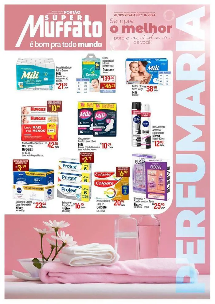 Encarte de Ofertas Super Muffato 20 de setembro até 3 de outubro 2024 - Pagina 1