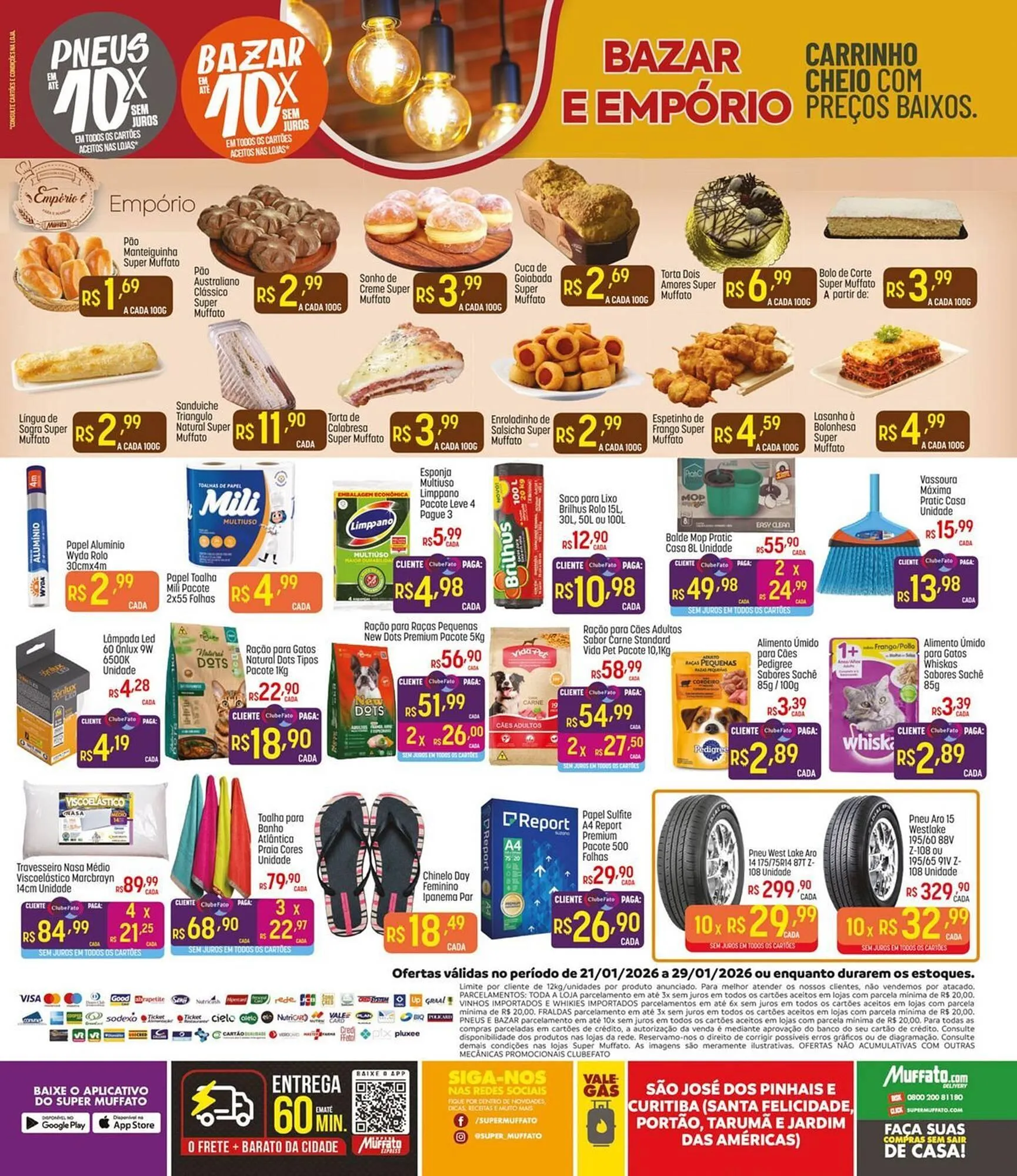 Encarte de Encarte Muffato 21 de janeiro até 29 de janeiro 2026 - Pagina 8