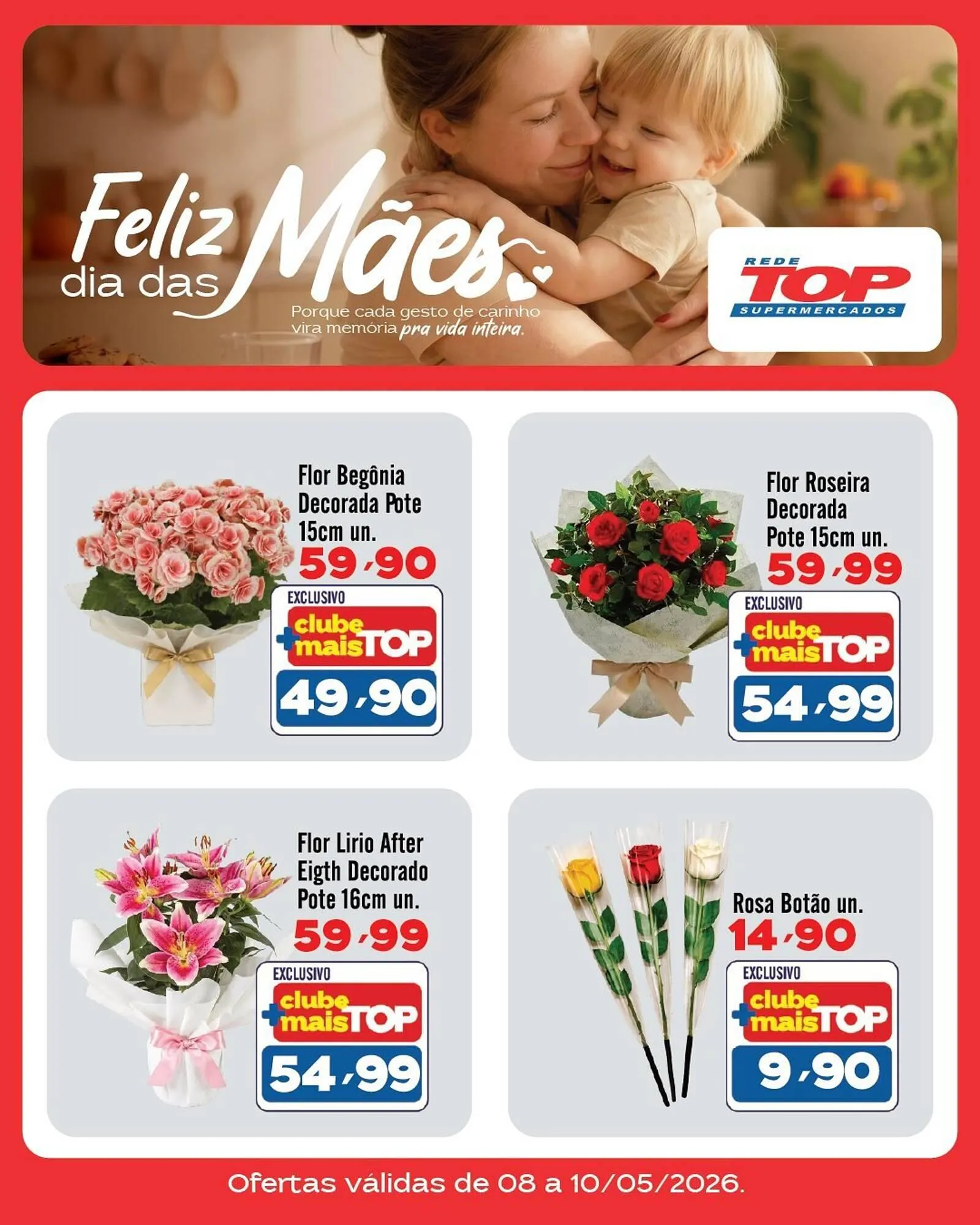Encarte de Encarte Rede Top 8 de maio até 10 de maio 2026 - Pagina 1