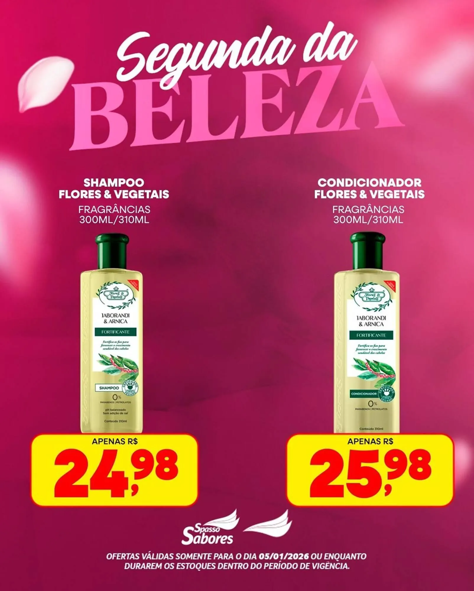 Encarte de Folheto Spasso Sabores 5 de janeiro até 18 de janeiro 2026 - Pagina 5