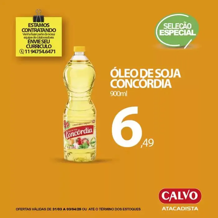 Encarte de Encarte Calvo Atacadista 31 de março até 3 de abril 2025 - Pagina 4