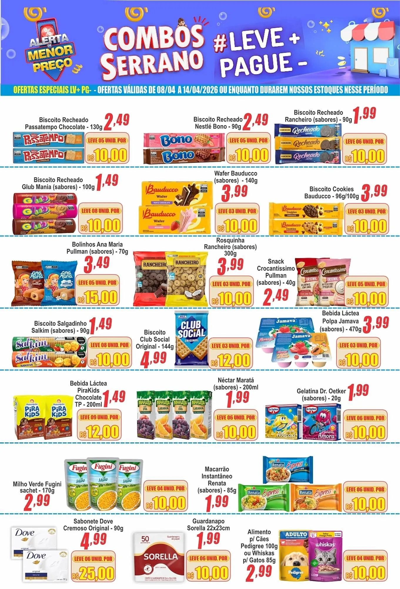 Encarte de Catálogo Serrano Supermercado 8 de abril até 14 de abril 2026 - Pagina 4