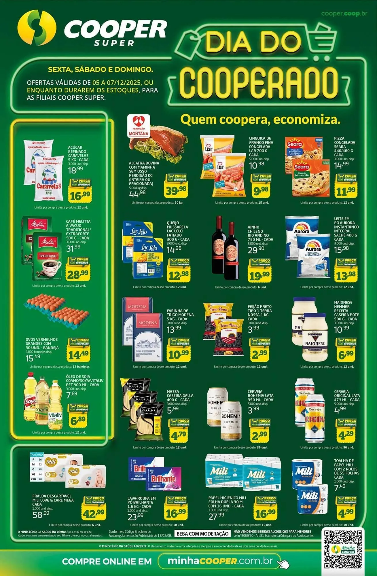 Encarte de Tabloide Cooper 5 de dezembro até 7 de dezembro 2025 - Pagina 1