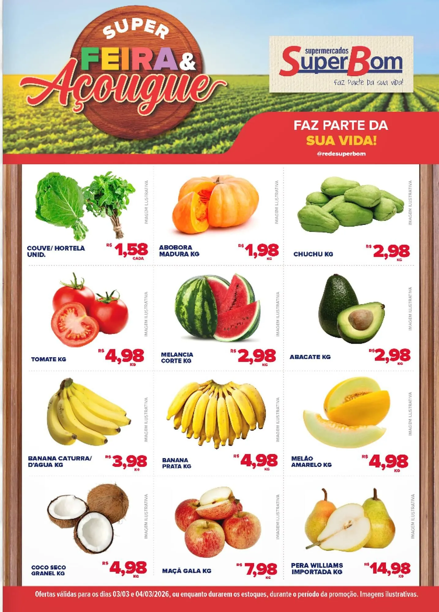 Encarte de Encarte Super Bom 3 de março até 4 de março 2026 - Pagina 1