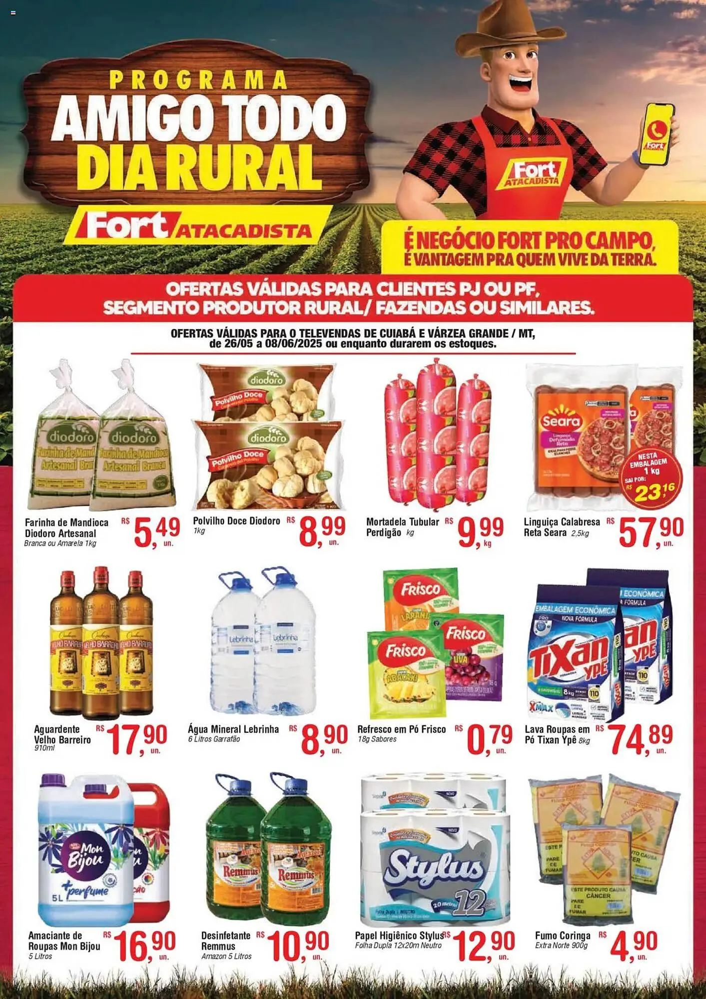 Encarte de Catálogo Fort Atacadista 26 de maio até 9 de junho 2025 - Pagina 1