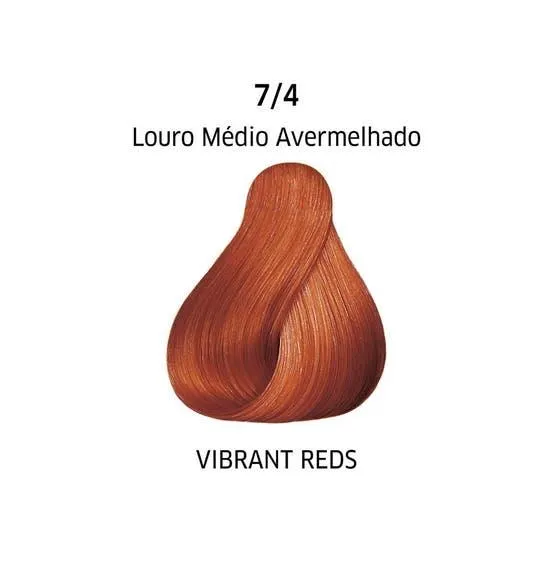 Tintura Color Perfect 7.4 Louro Médio Avermelhado