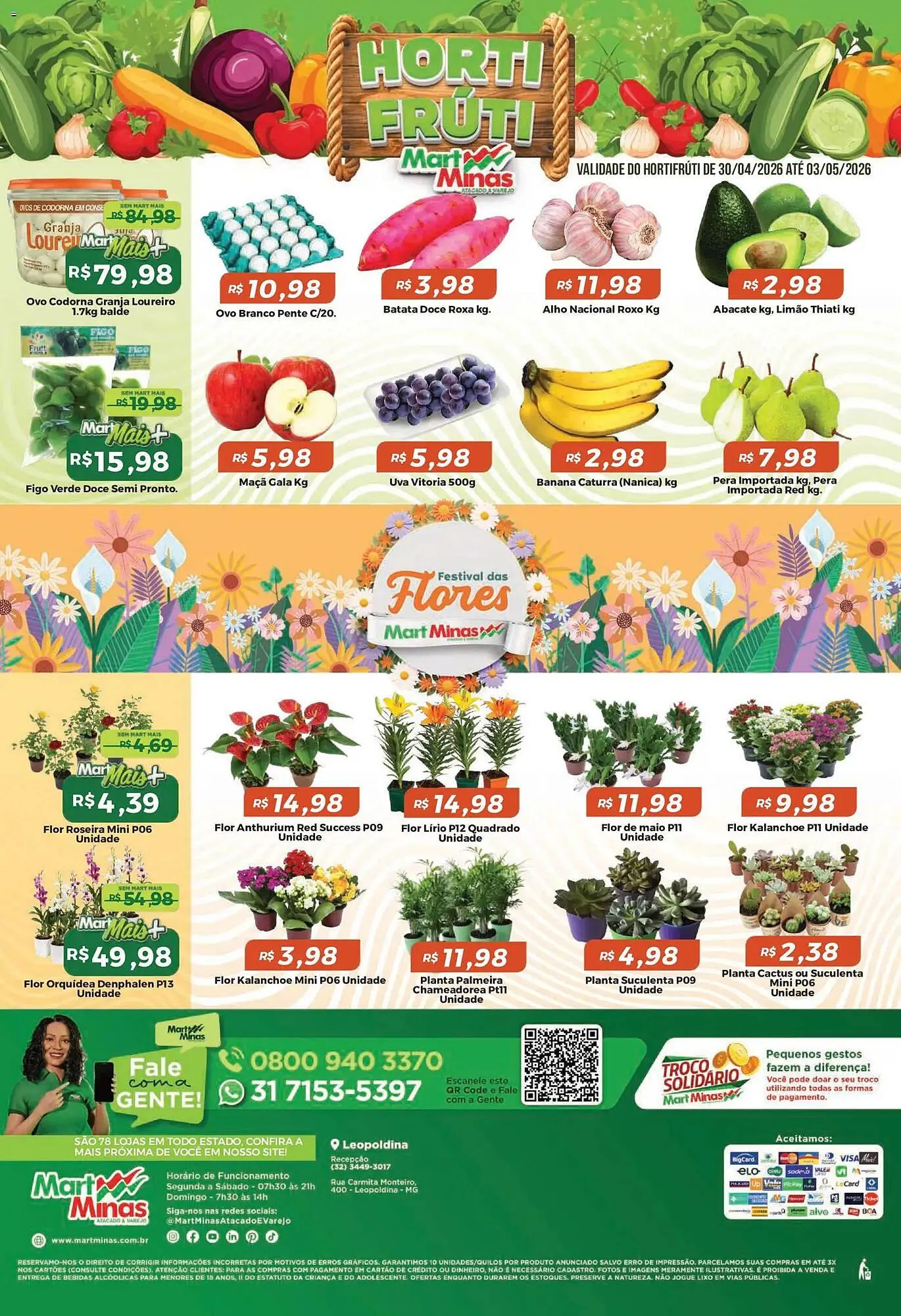 Encarte de Folheto Mart Minas 30 de abril até 7 de maio 2026 - Pagina 8