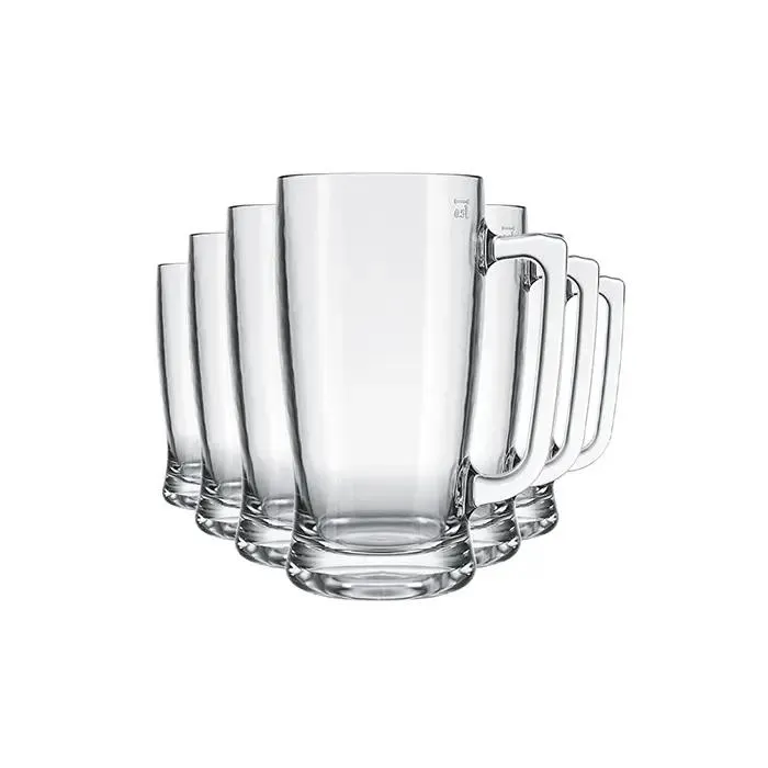 Jogo de Canecas para chopp Taberna Nadir 600ml com 6 peças