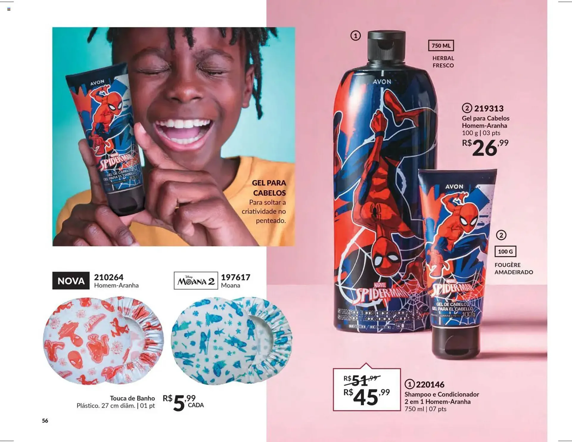 Encarte de Catálogo Avon 15 de janeiro até 12 de fevereiro 2026 - Pagina 56