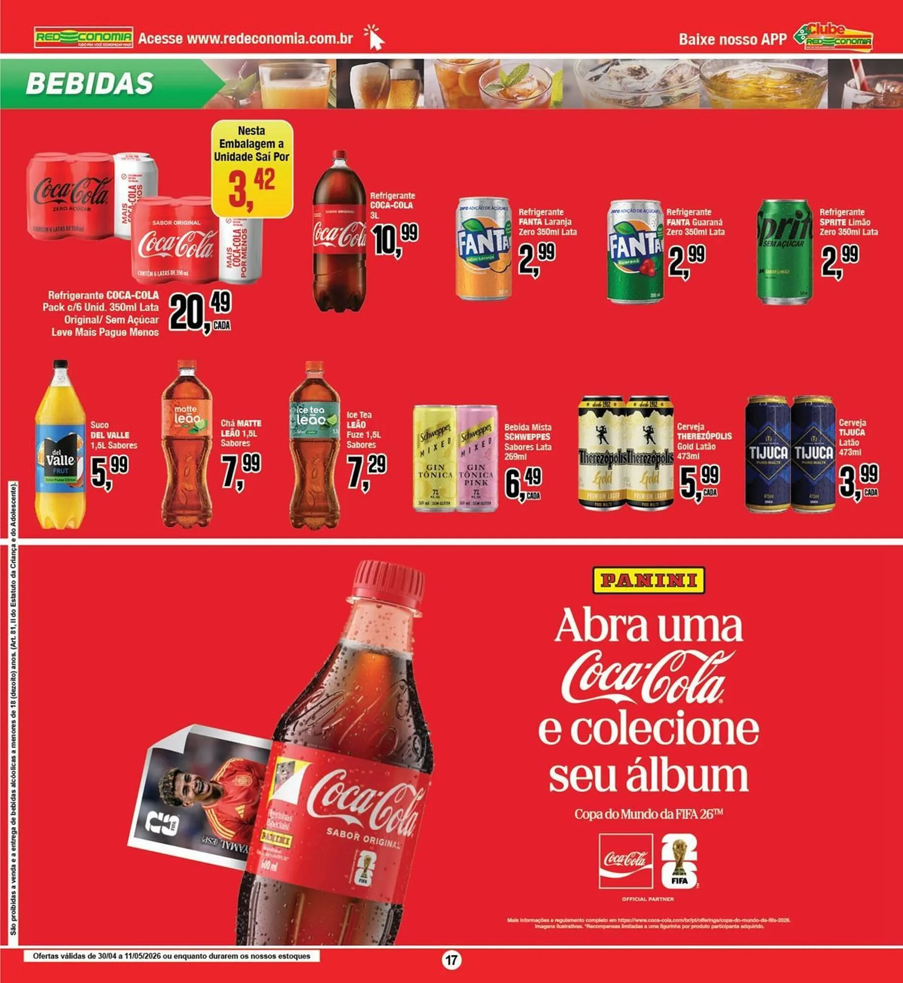 Encarte de Encarte Rede Economia 4 de maio até 5 de maio 2026 - Pagina 17