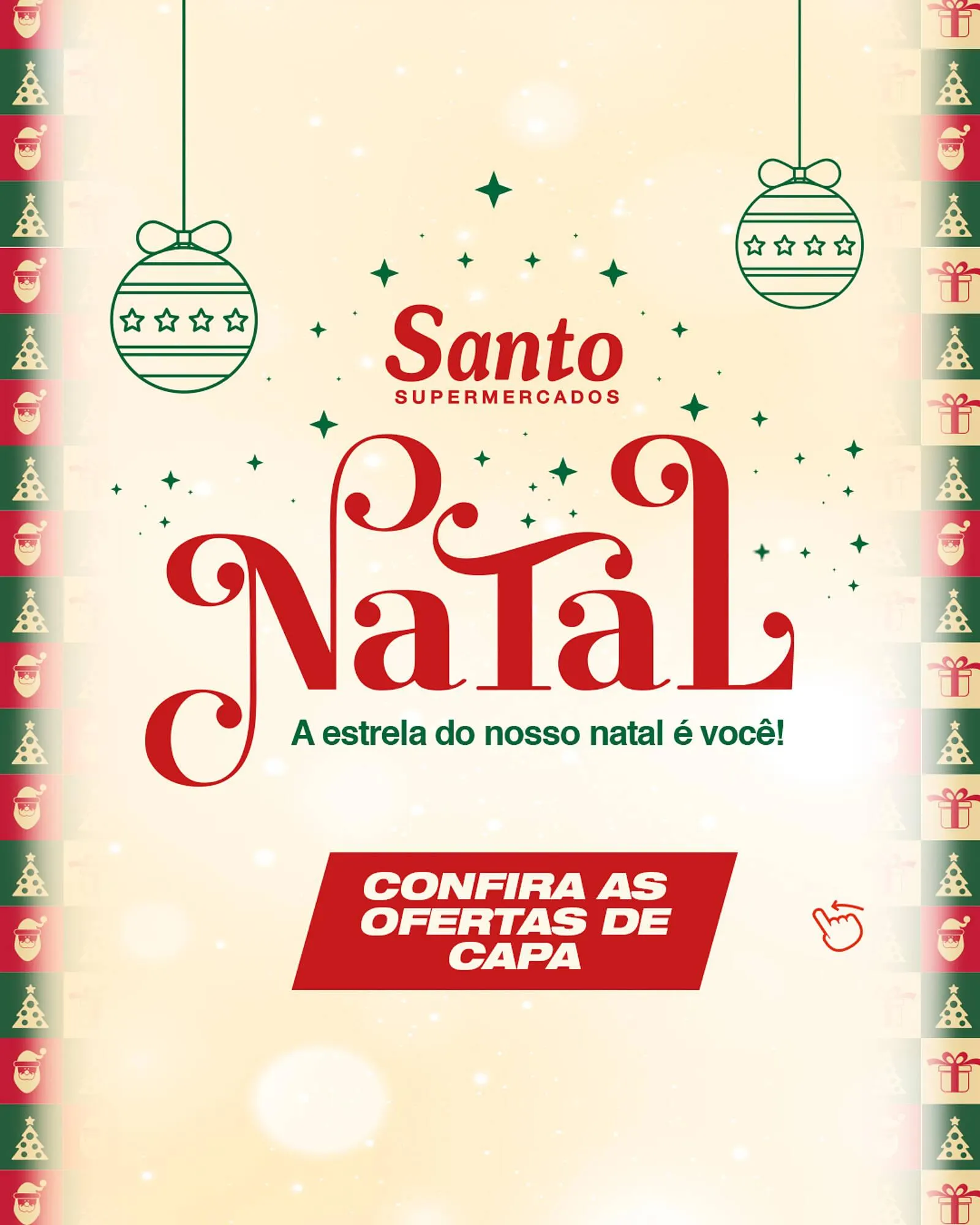 Encarte de Catálogo Santo Supermercados 21 de dezembro até 27 de dezembro 2025 - Pagina 1