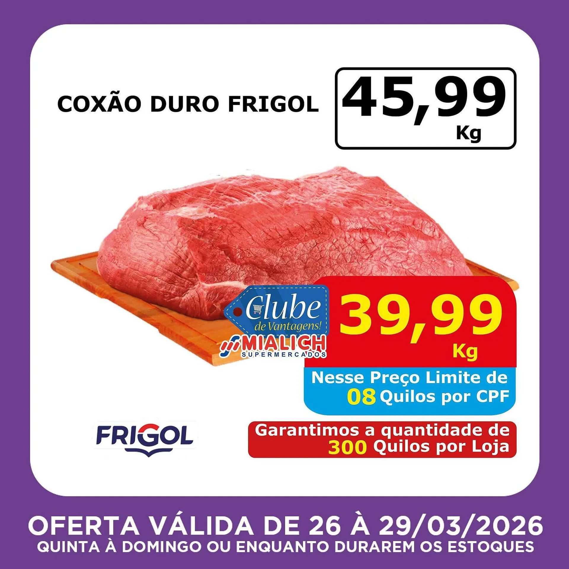 Encarte de Catálogo Mialich Supermercados 26 de março até 29 de março 2026 - Pagina 2