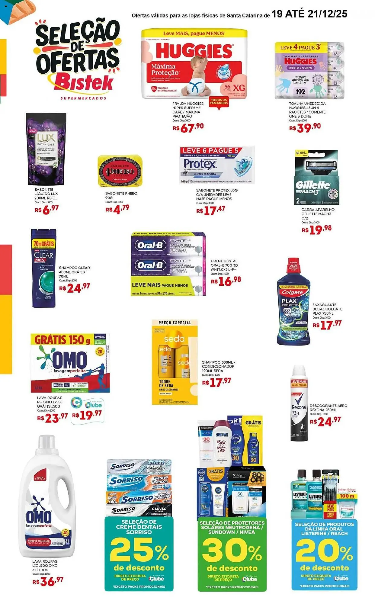 Encarte de Encarte Bistek Supermercados 19 de dezembro até 21 de dezembro 2025 - Pagina 3