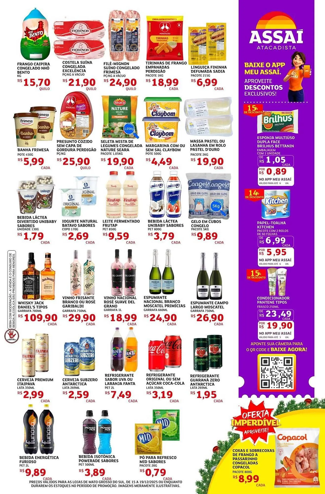 Encarte de Encarte Assaí Atacadista 15 de dezembro até 19 de dezembro 2025 - Pagina 3