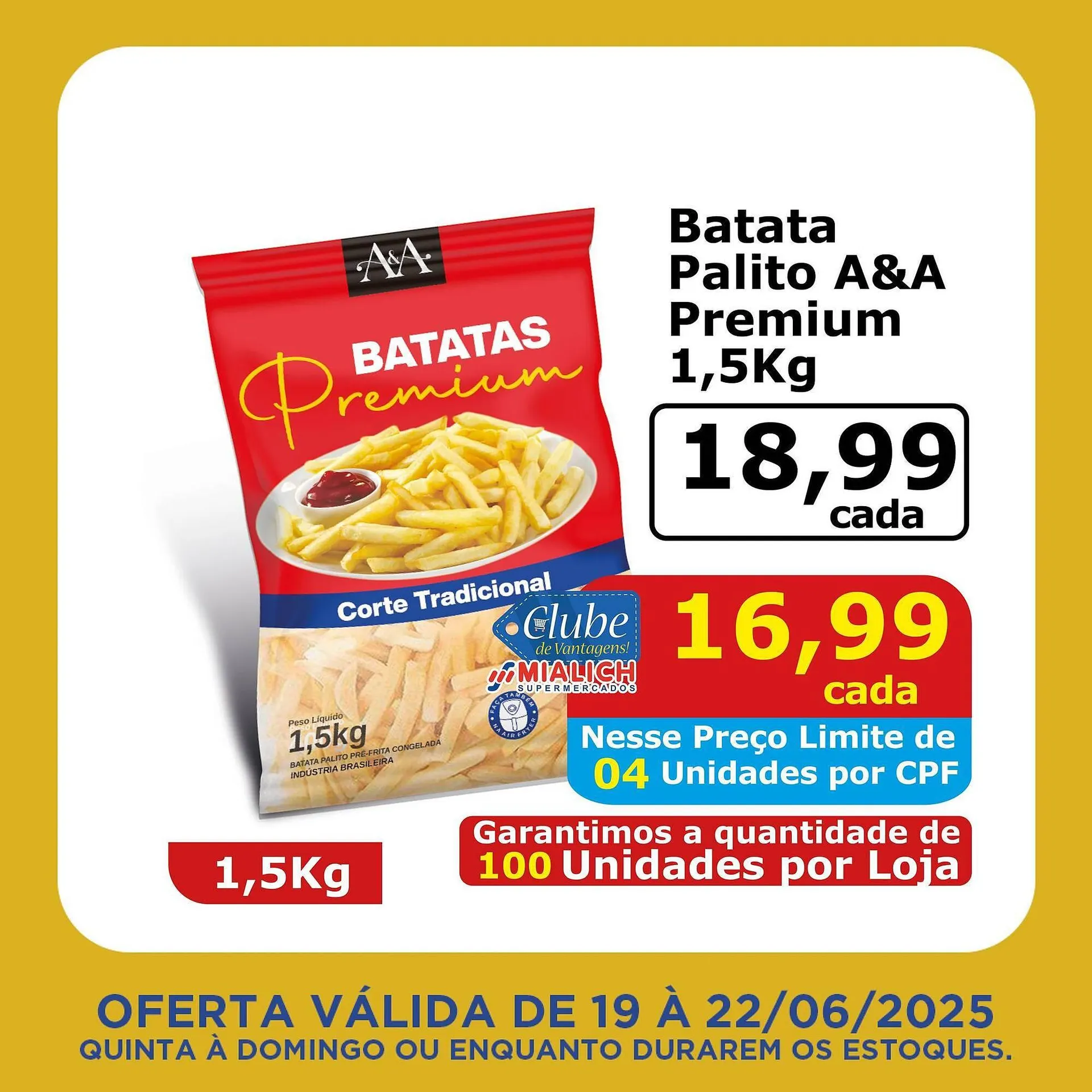 Encarte de Catálogo Mialich Supermercados 19 de junho até 22 de junho 2025 - Pagina 5