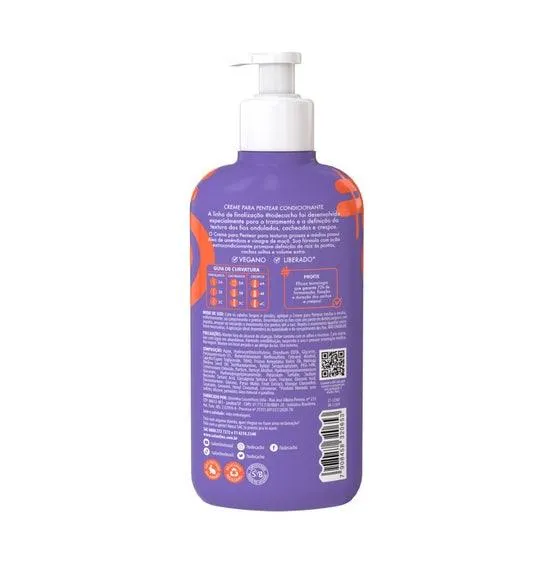 Creme De Pentear Salon Line #Todecacho Cachos Dos Sonhos 300ml