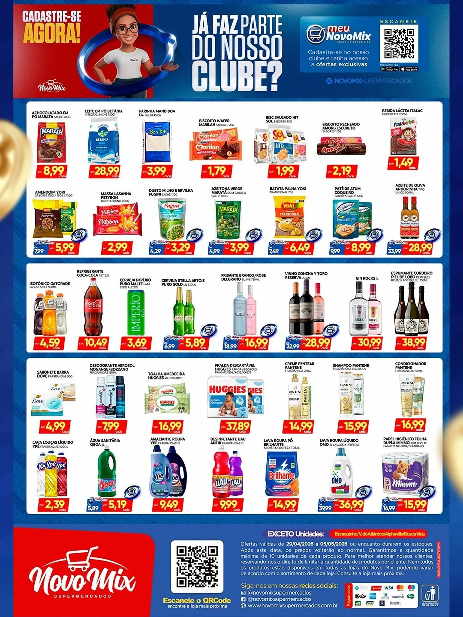 Encarte de Encarte Novo Mix 29 de abril até 5 de maio 2026 - Pagina 2