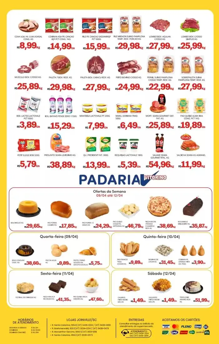 Encarte de Encarte Supermercado Vitorino 9 de abril até 13 de abril 2025 - Pagina 4