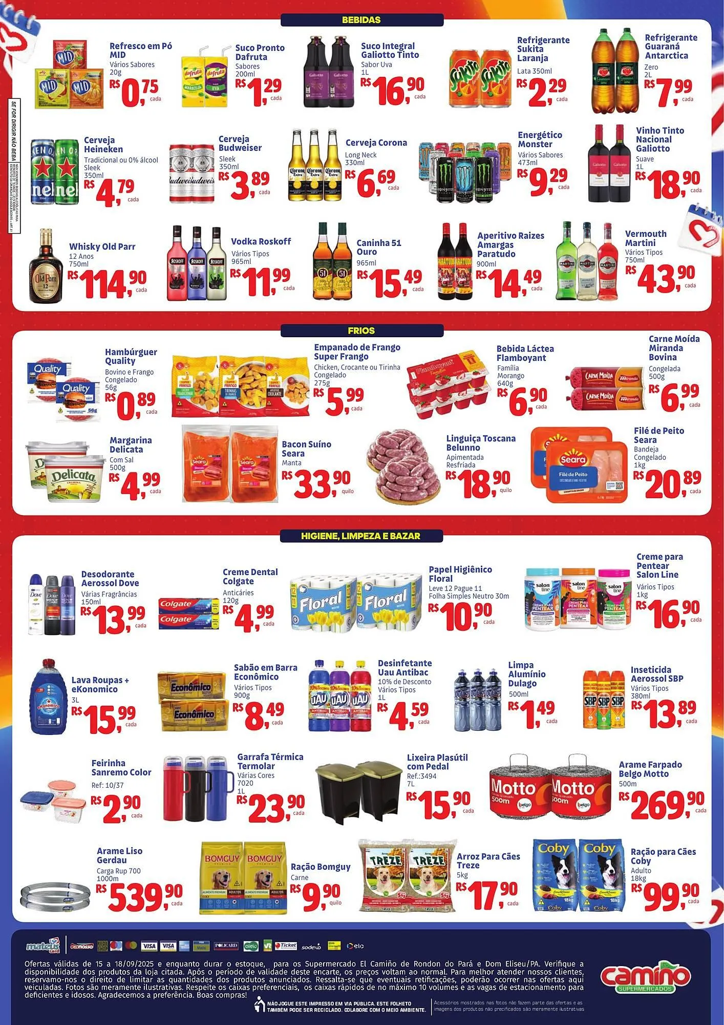 Encarte de Catálogo Camiño supermercados 15 de setembro até 18 de setembro 2025 - Pagina 2