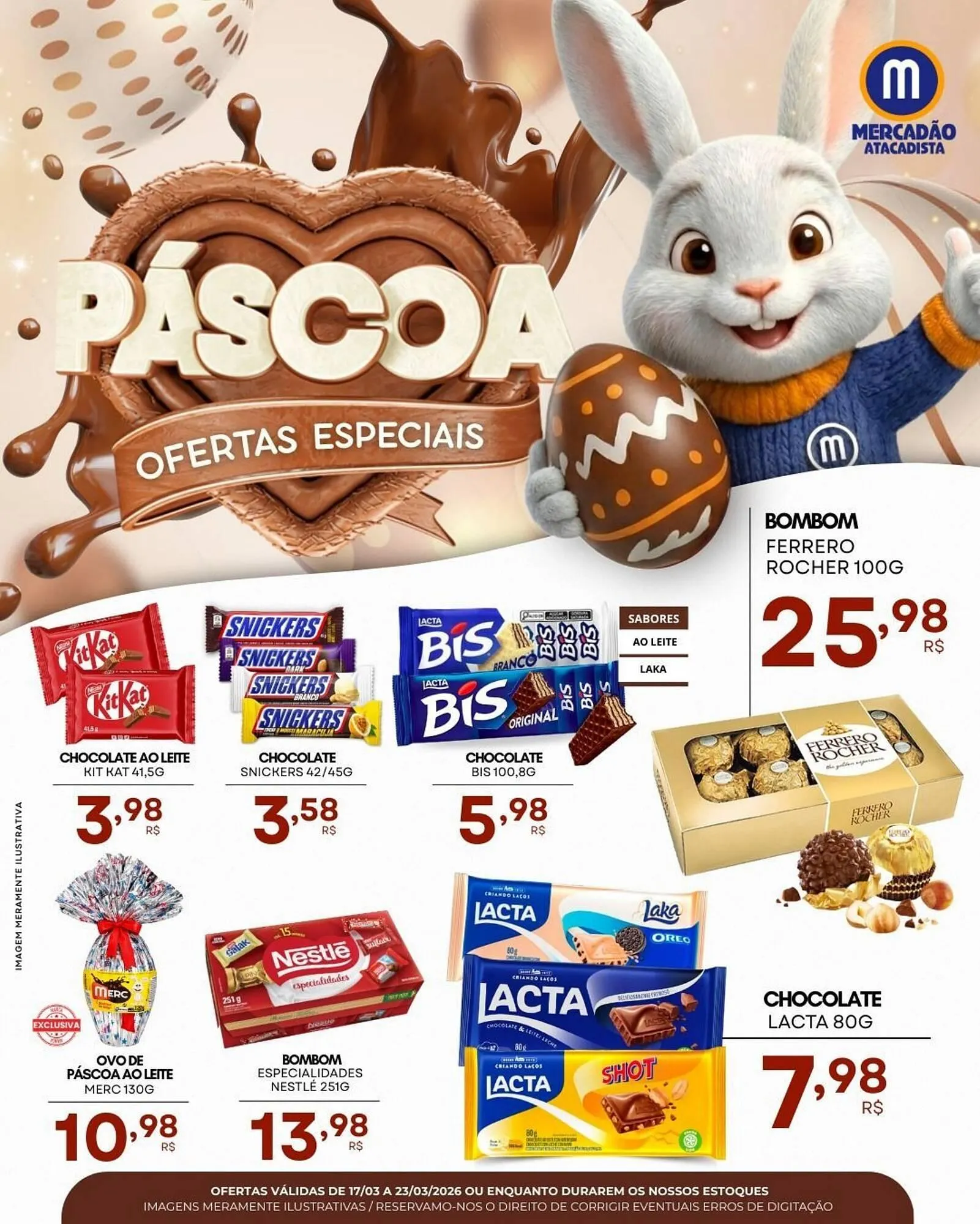 Encarte de Folheto Mercadão Atacadista 16 de março até 23 de março 2026 - Pagina 1