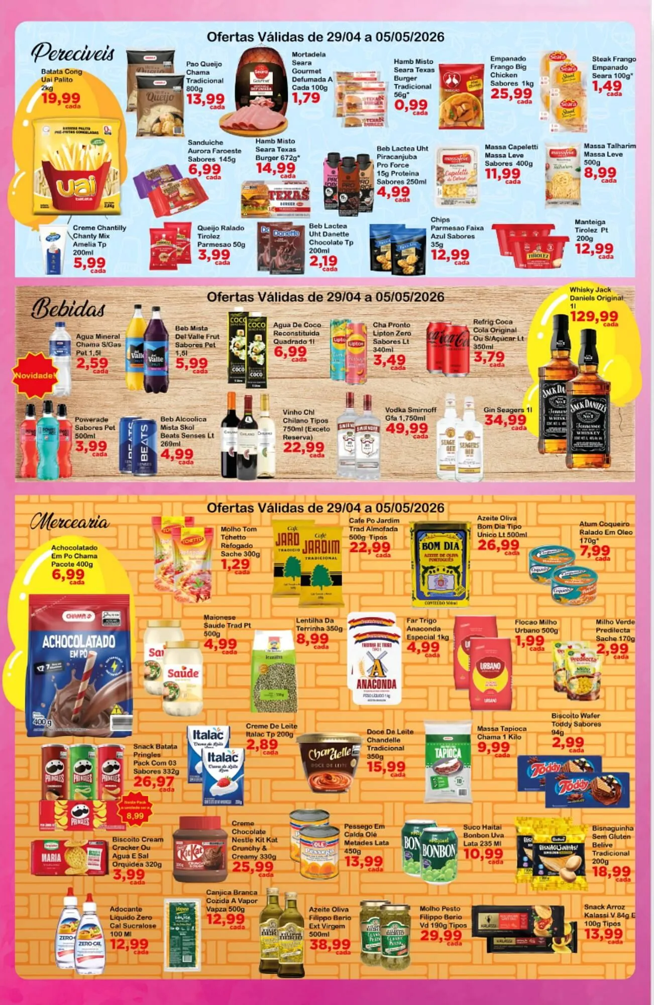 Encarte de Catálogo Chama Supermercados 29 de abril até 5 de maio 2026 - Pagina 2