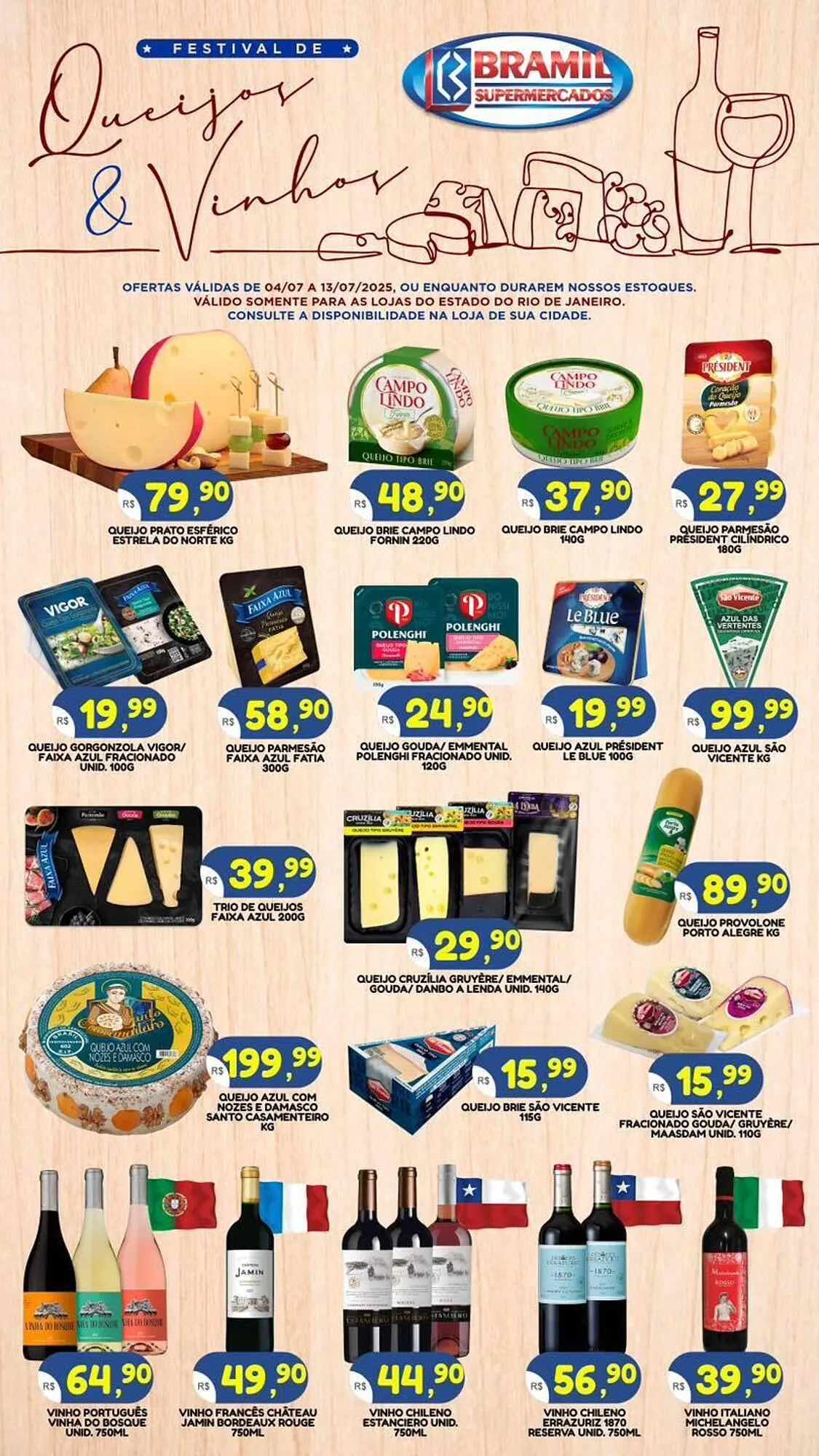 Encarte de Catálogo Bramil Supermercados 4 de julho até 13 de julho 2025 - Pagina 2