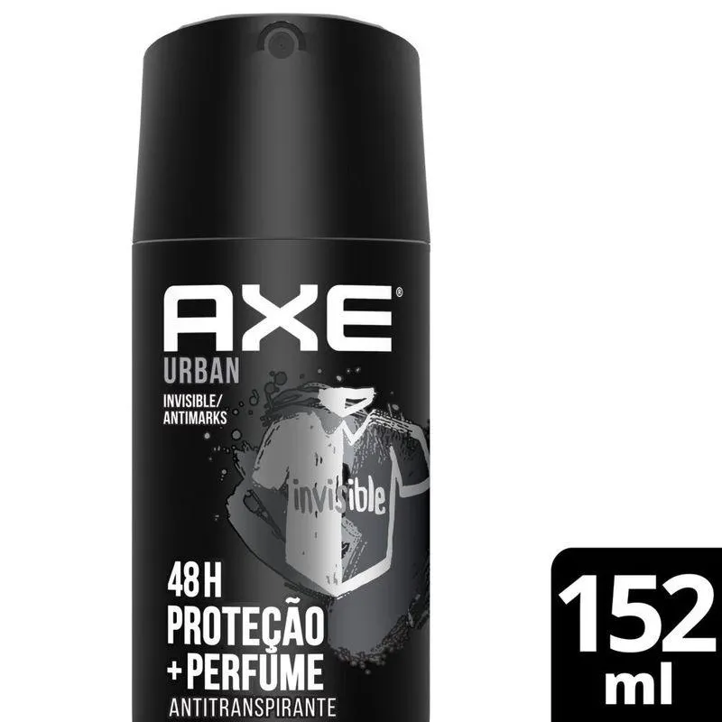 Antitranspirante Aerosol AXE Urban Invisible 152 ml