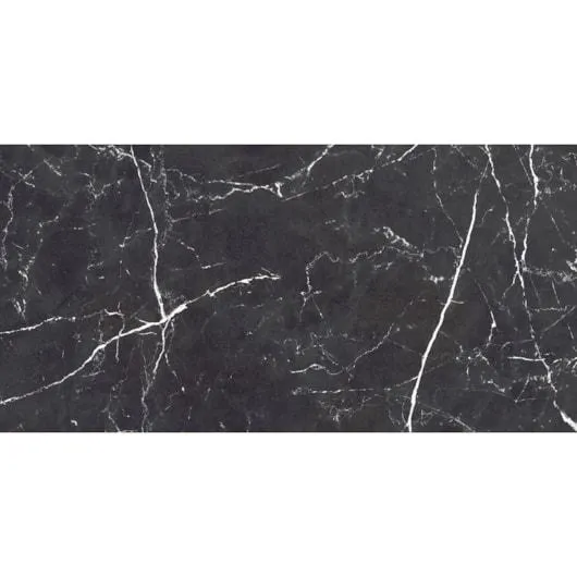 Piso Marmocerâmica Gran Venatto Black Polido 56x113cm Retificado