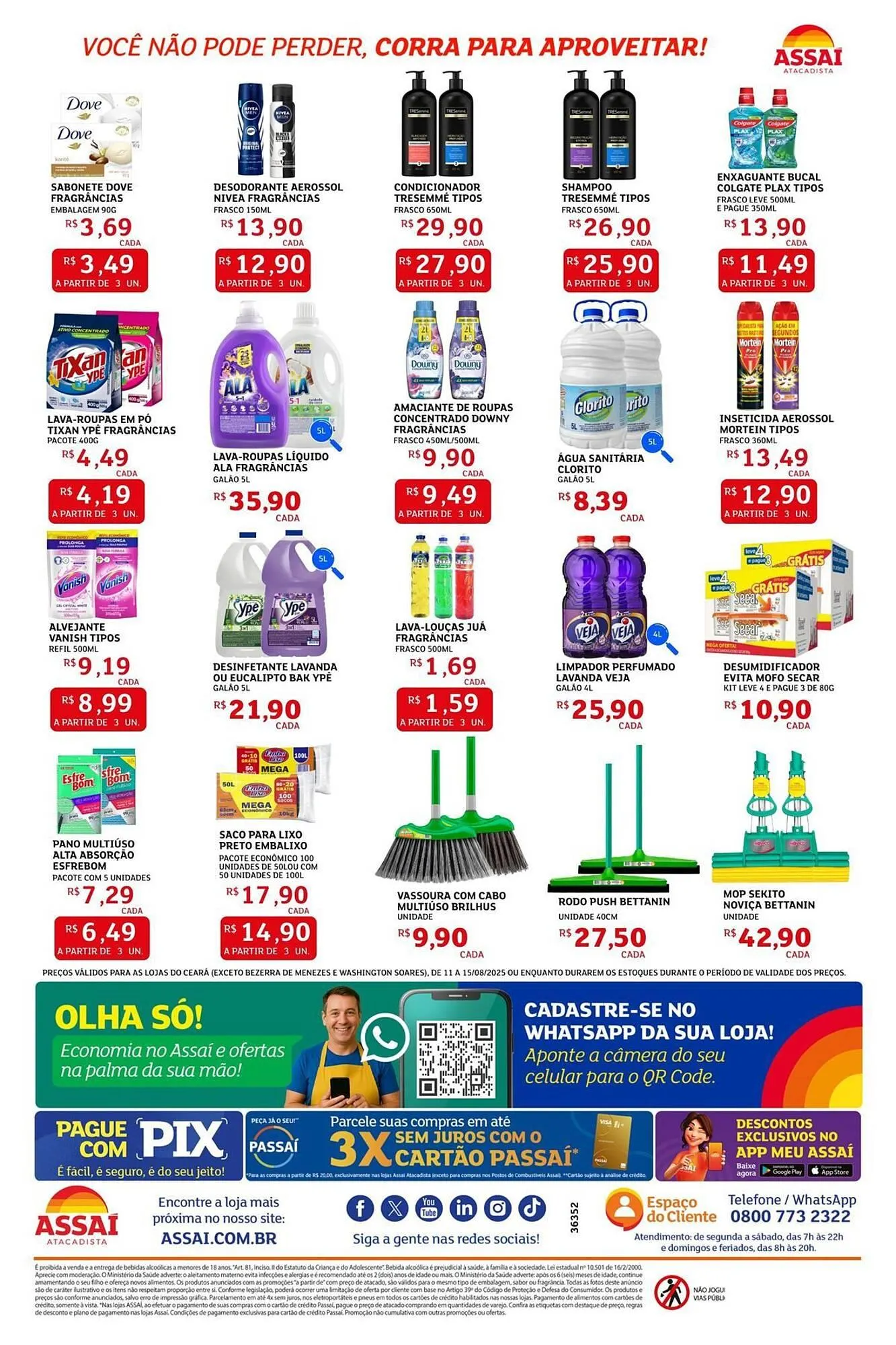 Encarte de Catálogo Assaí Atacadista 11 de agosto até 15 de agosto 2025 - Pagina 4