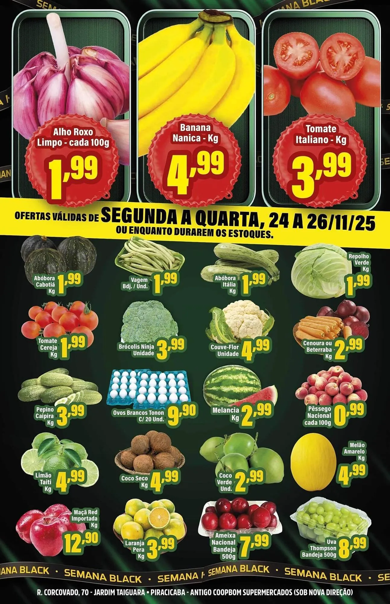 Encarte de Tabloide CoopBom 25 de novembro até 26 de novembro 2025 - Pagina 1