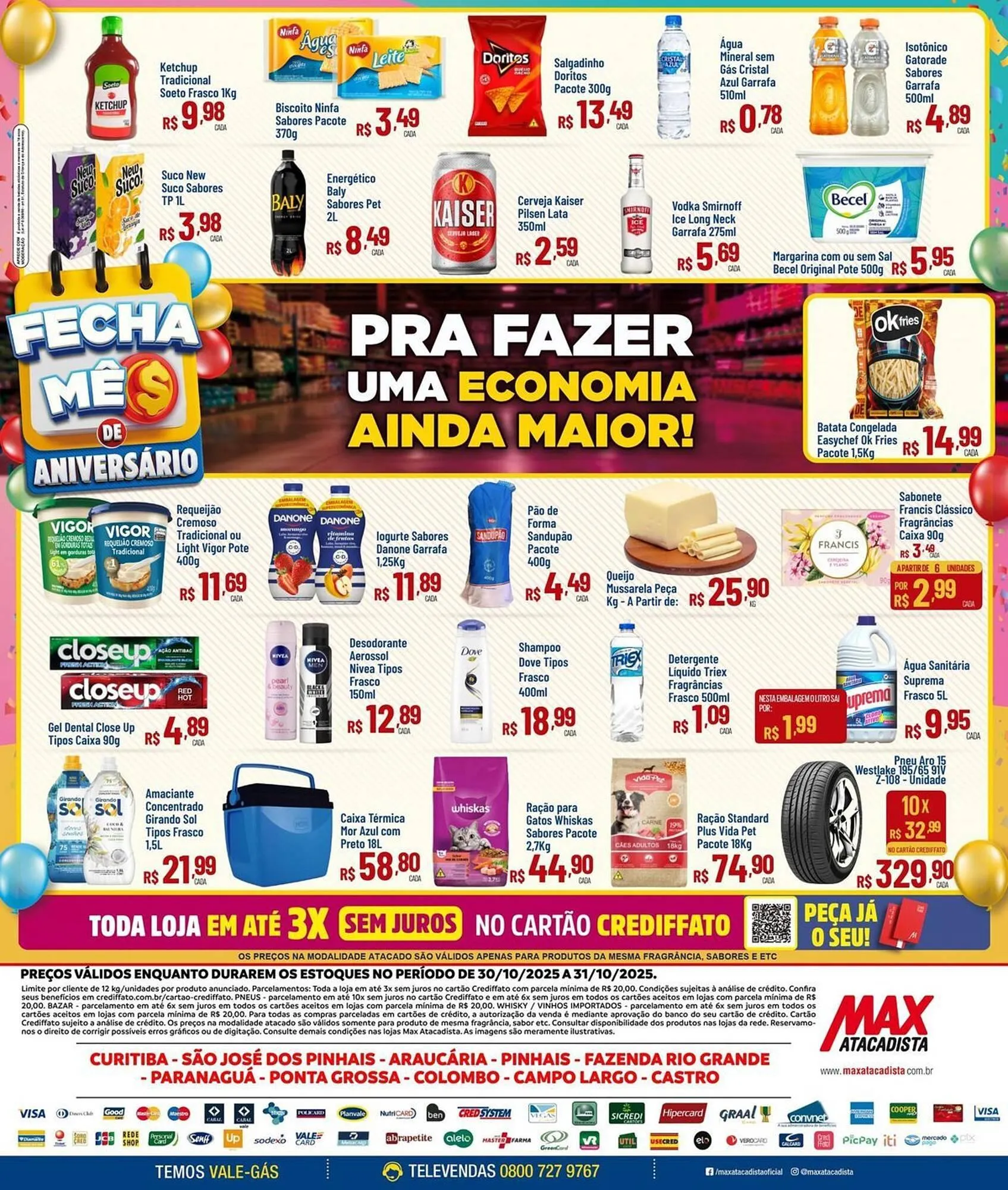 Encarte de Encarte Max Atacadista 30 de outubro até 31 de outubro 2025 - Pagina 2