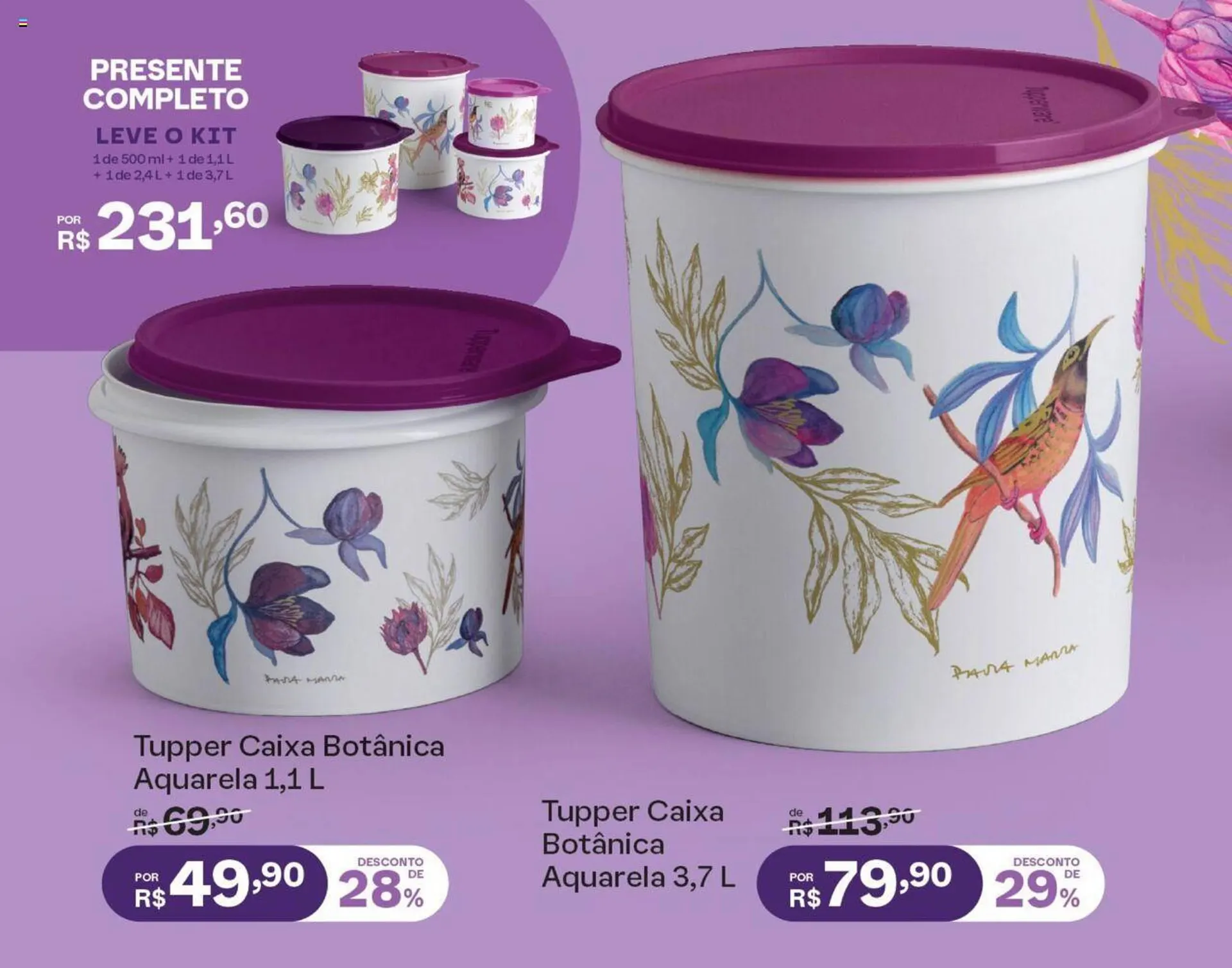 Encarte de Catálogo Tupperware 1 de abril até 30 de abril 2024 - Pagina 7