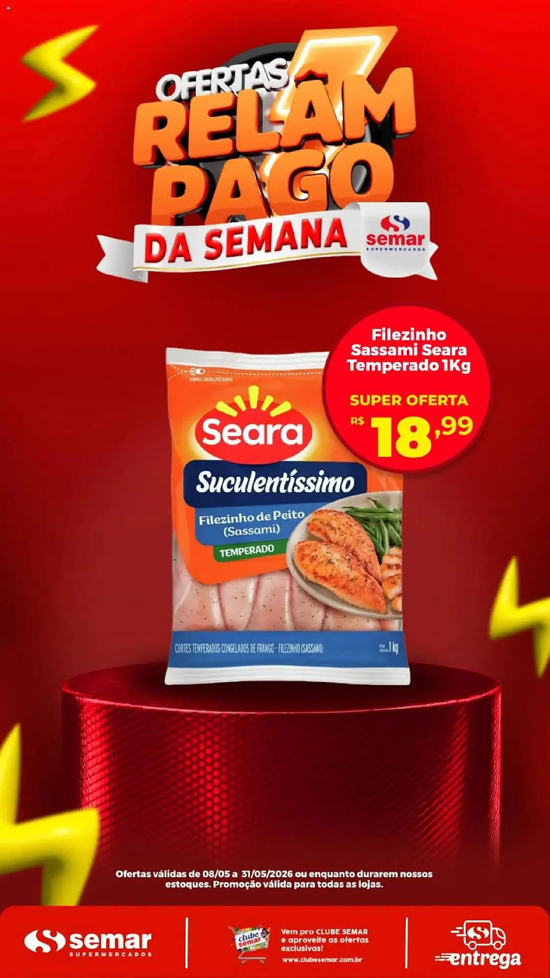 Encarte de Folheto Semar Supermercado 8 de maio até 31 de maio 2026 - Pagina 2