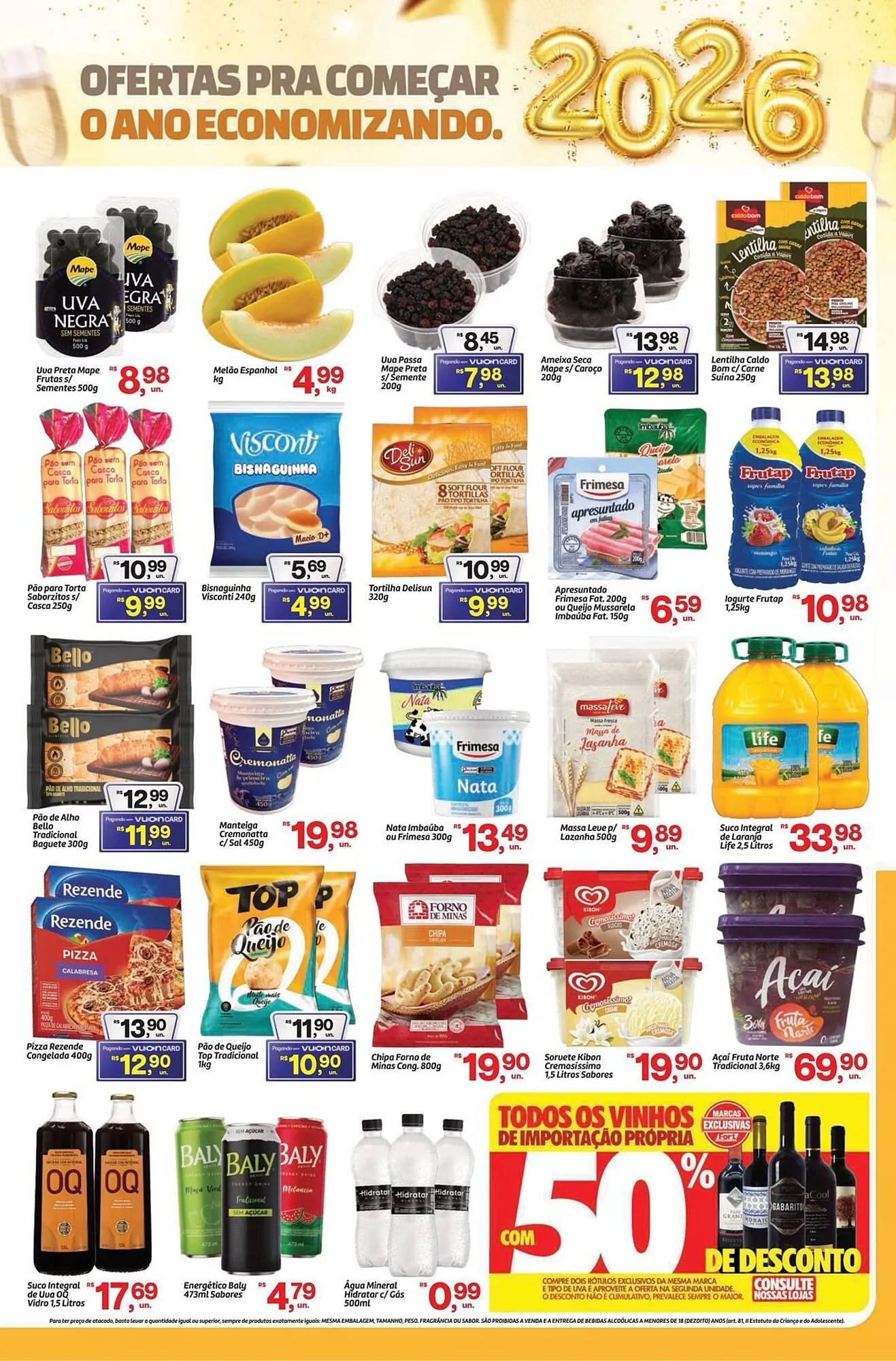 Encarte de Tabloide Fort Atacadista 26 de dezembro até 29 de dezembro 2025 - Pagina 3