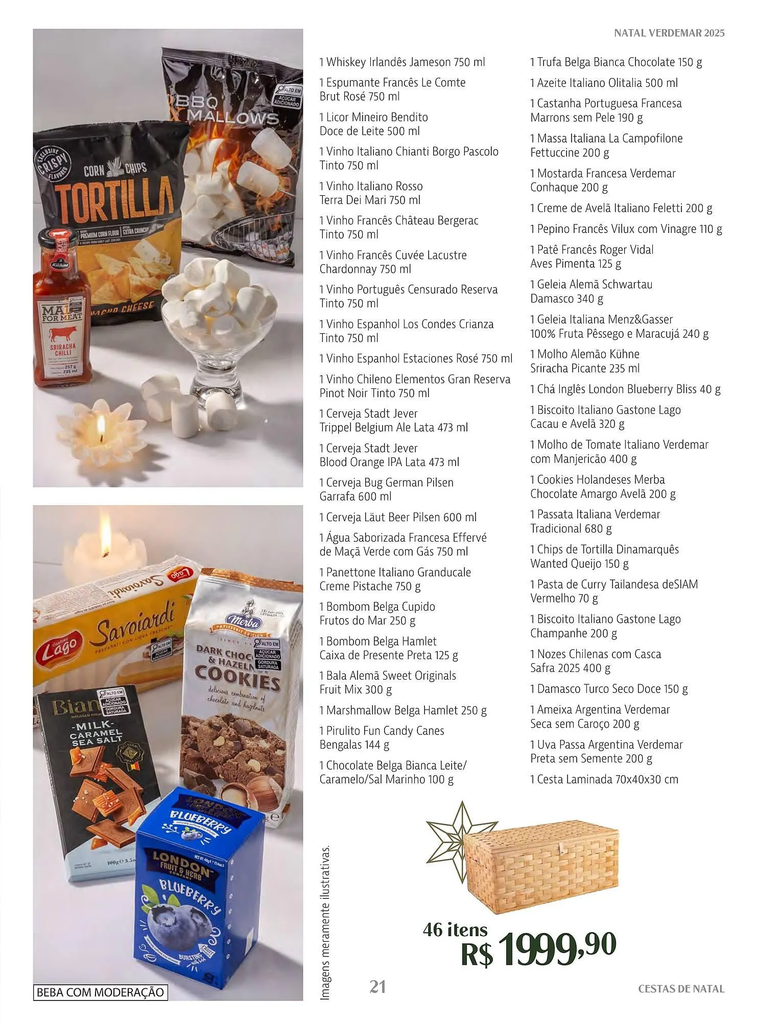 Encarte de Catálogo Verdemar Supermercado 1 de dezembro até 25 de dezembro 2025 - Pagina 21