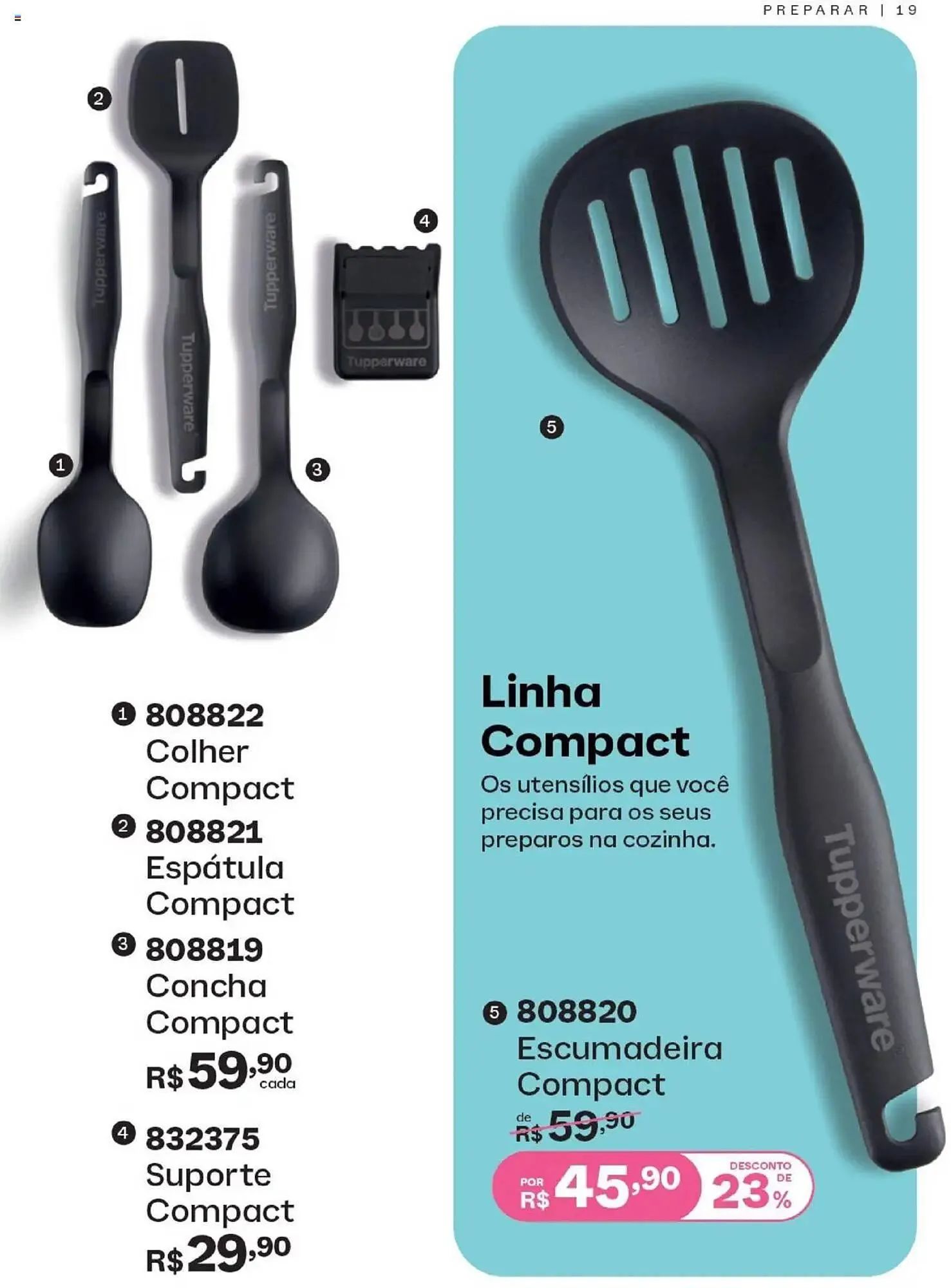 Encarte de Catálogo Tupperware 1 de setembro até 1 de outubro 2025 - Pagina 19