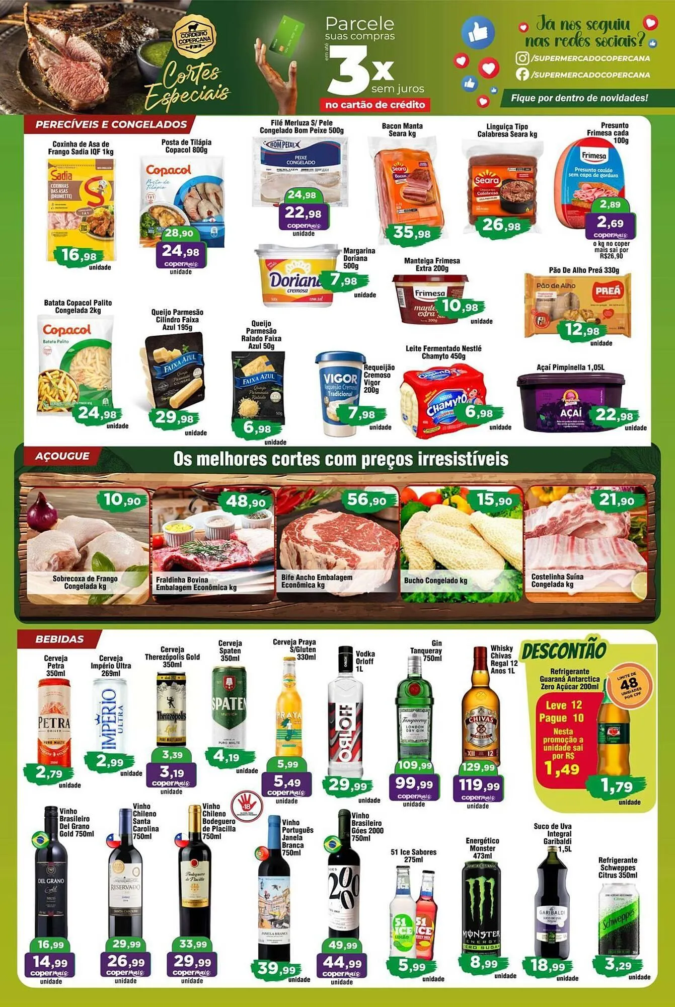 Encarte de Tabloide Copercana 15 de janeiro até 21 de janeiro 2026 - Pagina 3