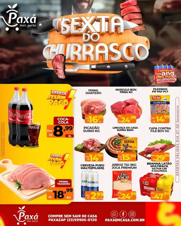Encarte Paxá Supermercados - 1