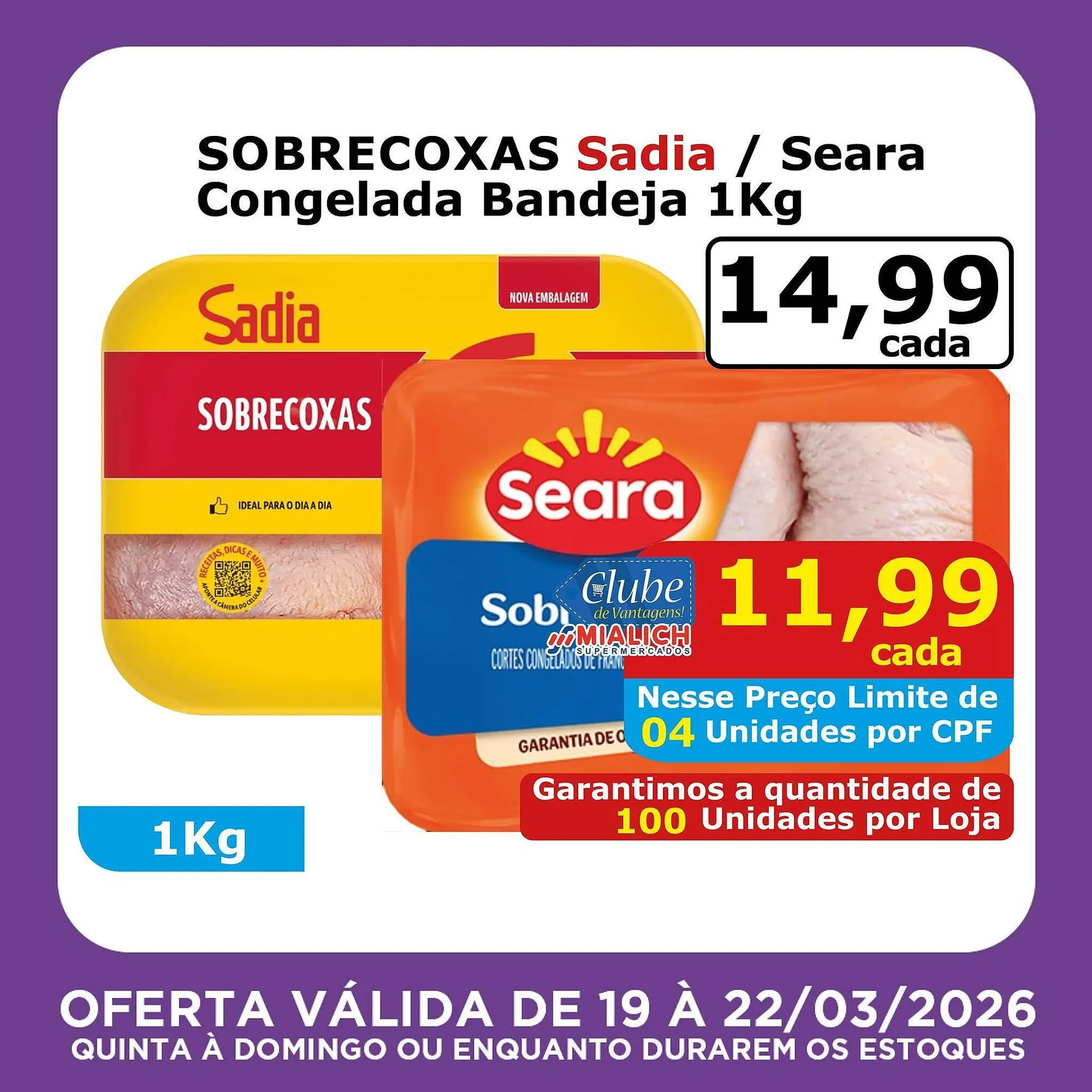 Encarte de Catálogo Mialich Supermercados 19 de março até 22 de março 2026 - Pagina 5