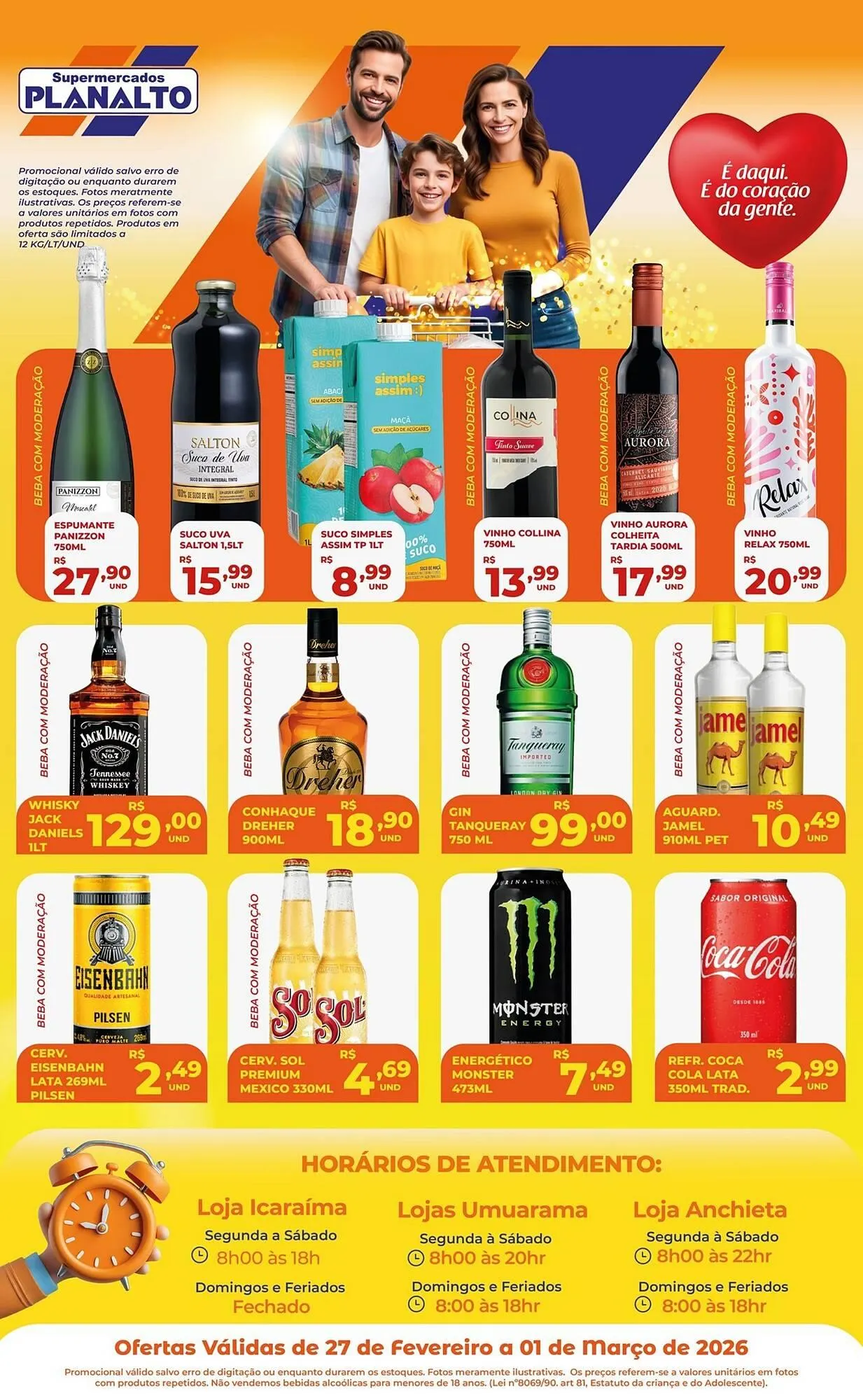 Encarte de Catálogo Supermercados Planalto 27 de fevereiro até 1 de março 2026 - Pagina 2