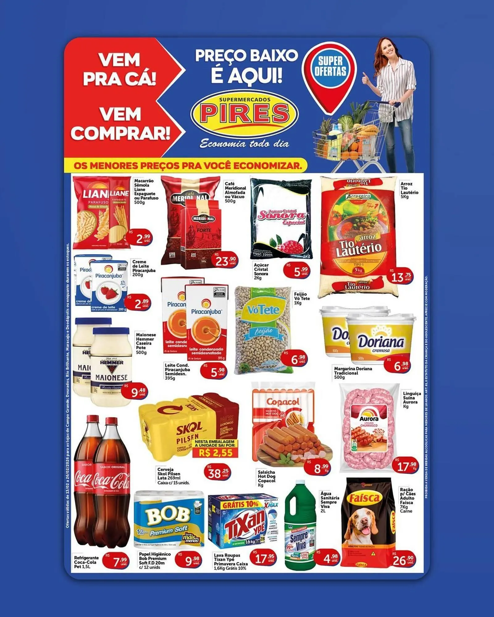 Encarte de Tabloide Pires 13 de fevereiro até 26 de fevereiro 2026 - Pagina 1