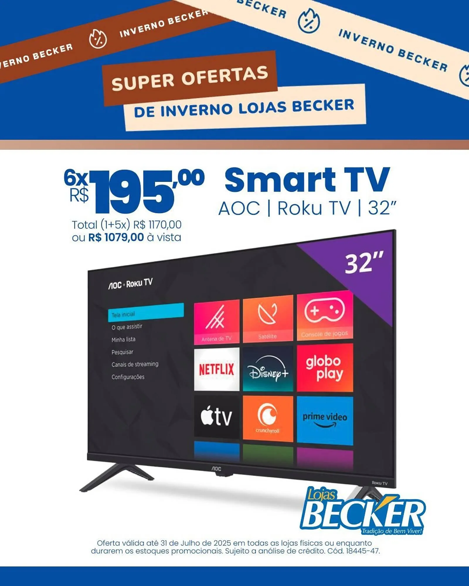 Encarte de Catálogo Lojas Becker 2 de julho até 31 de julho 2025 - Pagina 1