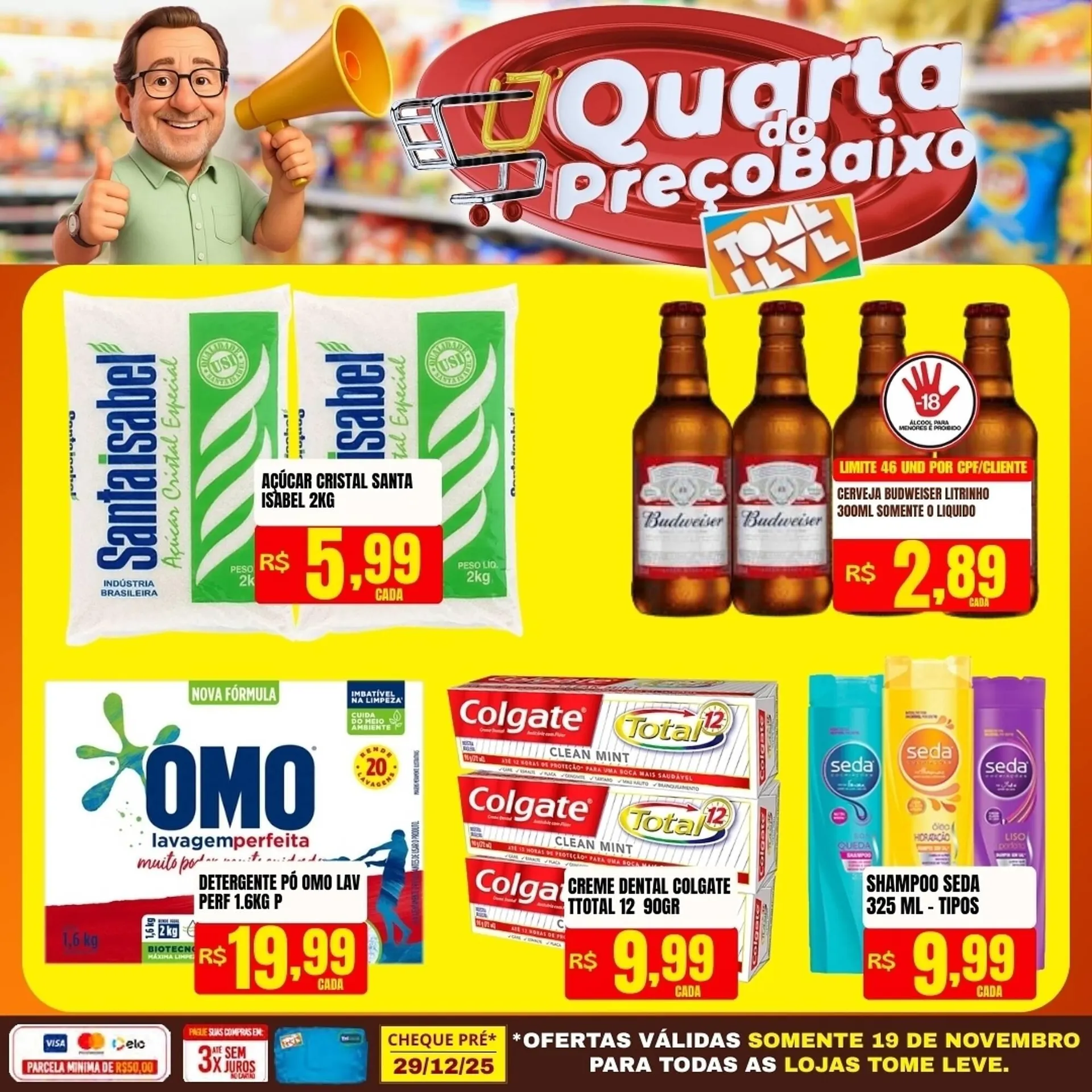 Encarte de Catálogo Tome Leve 19 de novembro até 29 de dezembro 2025 - Pagina 3