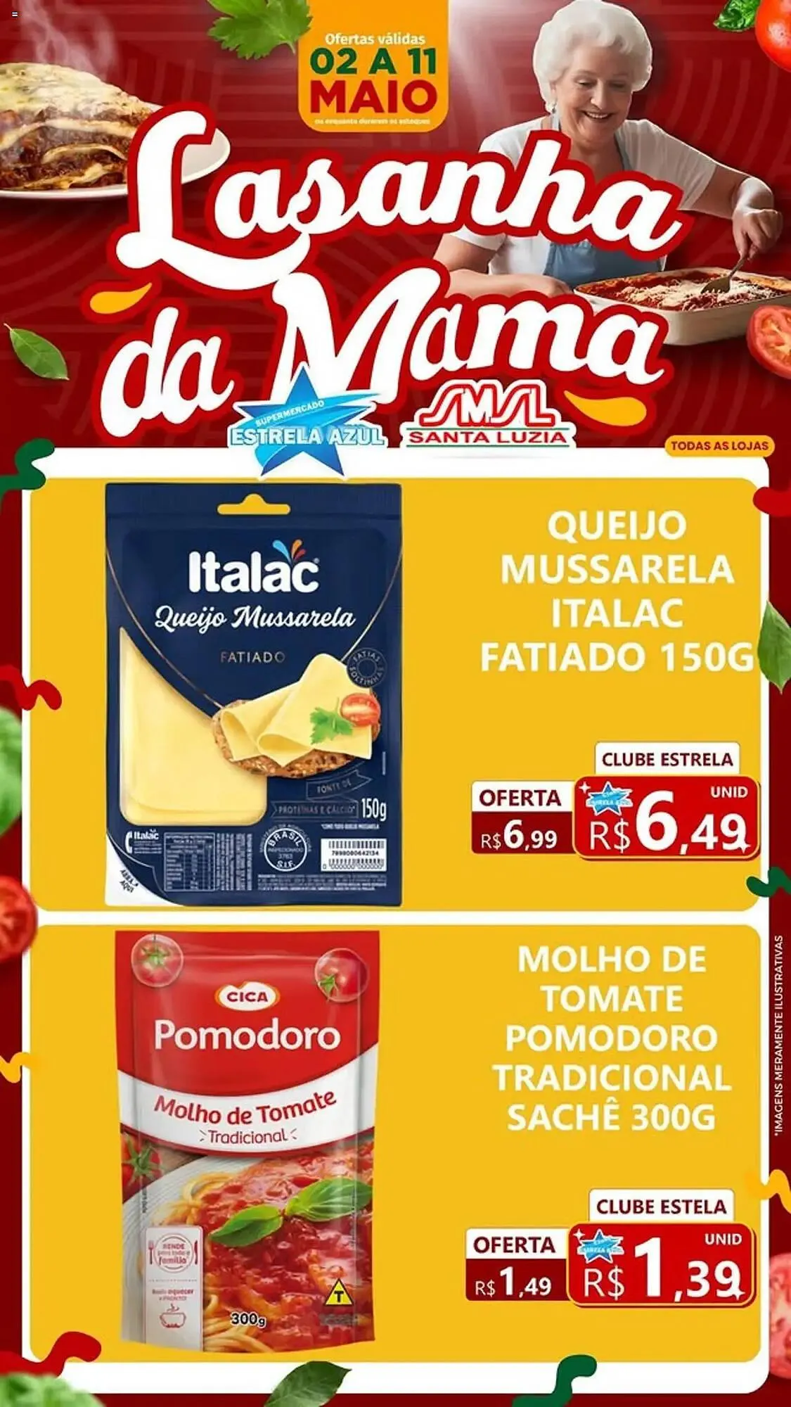 Encarte de Catálogo Supermercado Estrela Azul 2 de maio até 11 de maio 2025 - Pagina 1